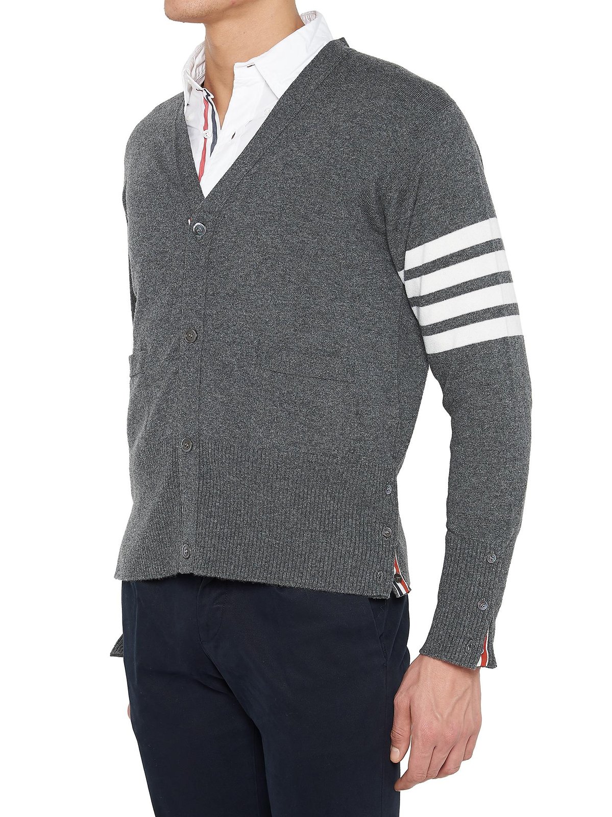 Thom Browne 四條紋開襟衫