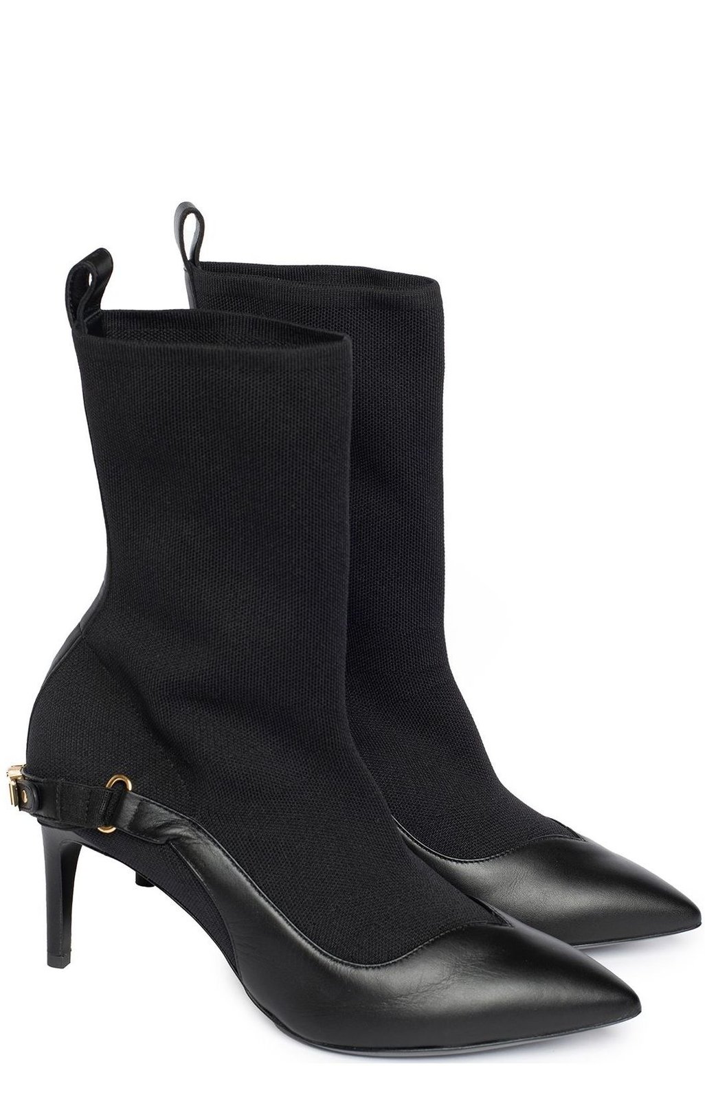 Moschino ロゴ レタリング ポインテッドトゥ ブーツ 65 Moschino ロゴ レタリング ポインテッドトゥ ブーツ