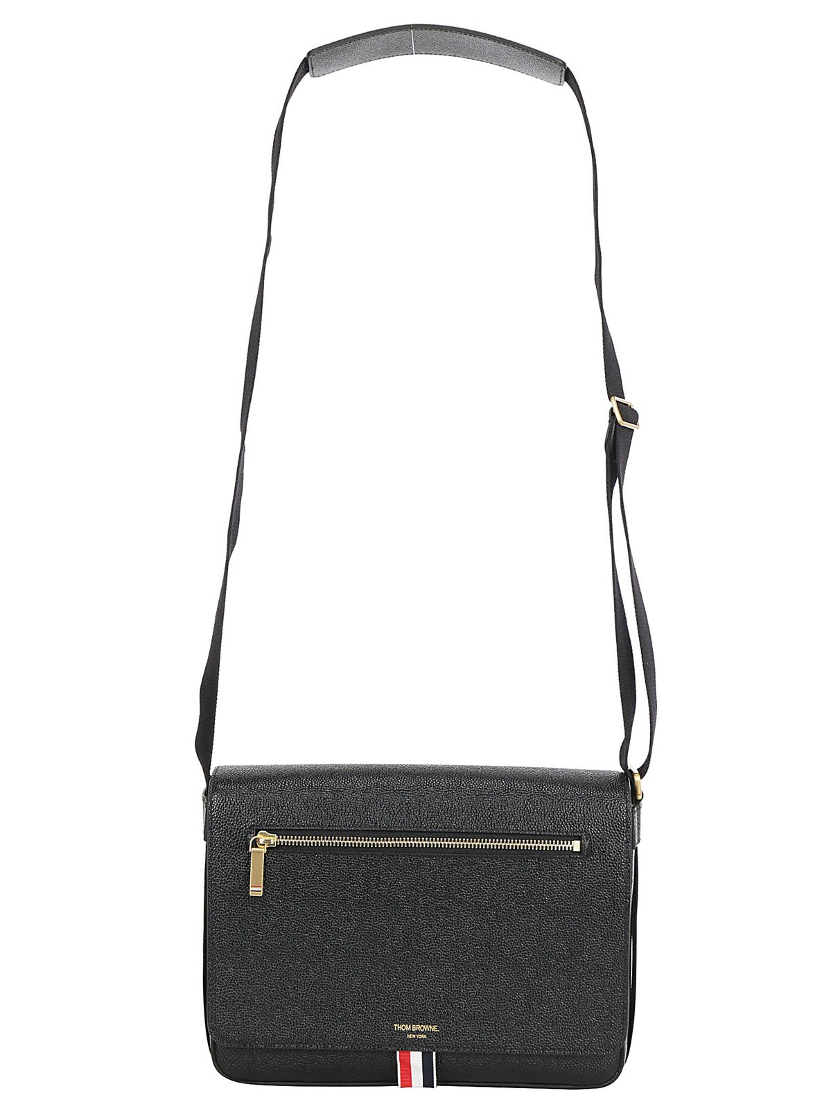 Thom Browne ロゴ入り メッセンジャーバッグ