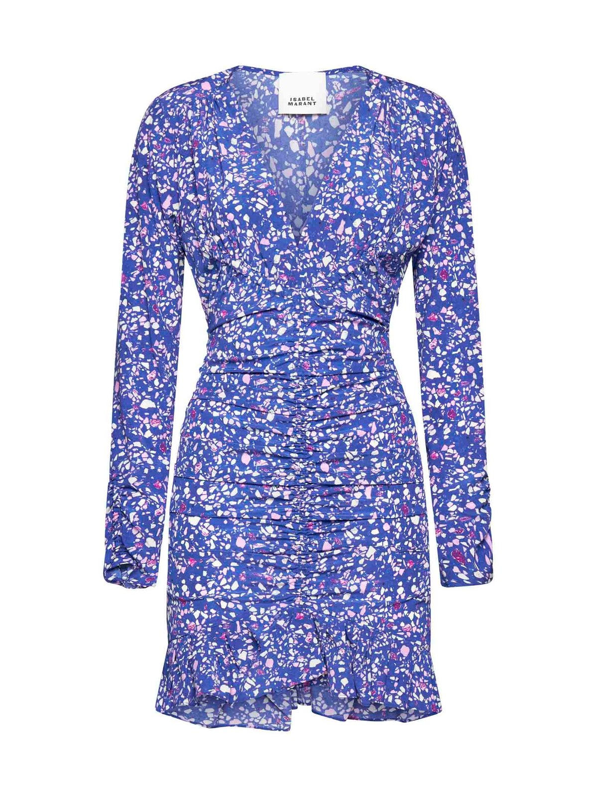 Isabel Marant Lara V-Neck Long Sleeved Dress