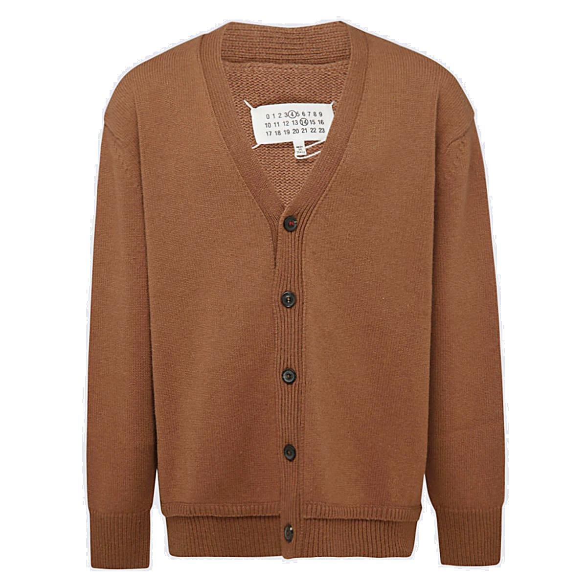 Maison Margiela Four-Stitch Knit Cardigan