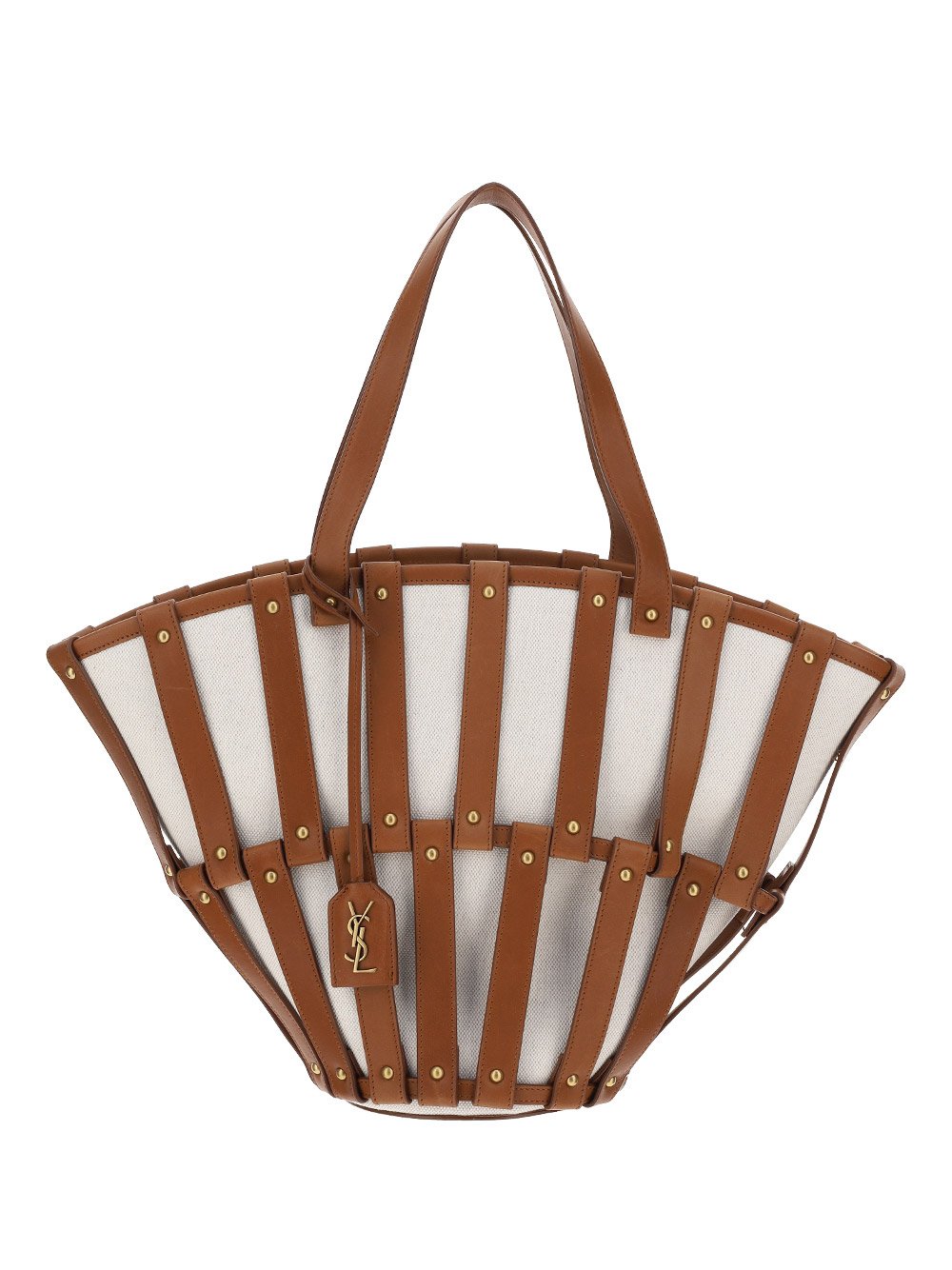 Saint Laurent Beatrix Panier Cut-Out Tote Bag