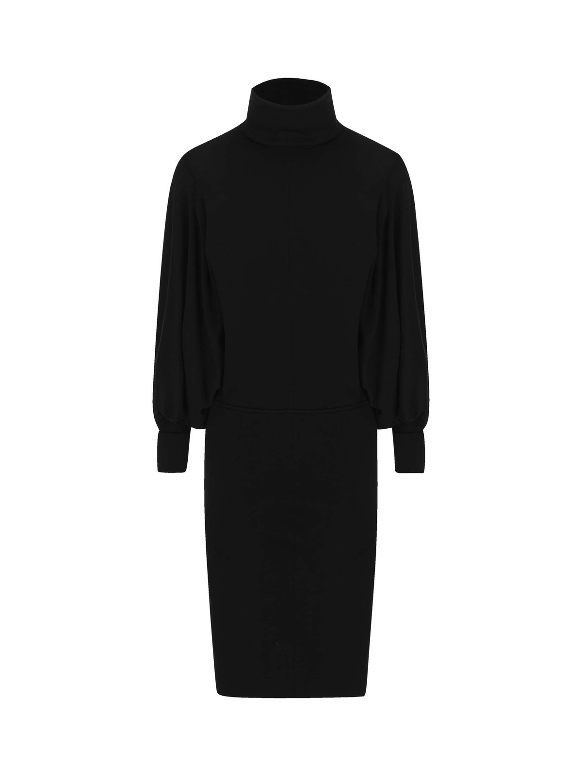 Saint Laurent オーバーサイズ タートルネック ドレス