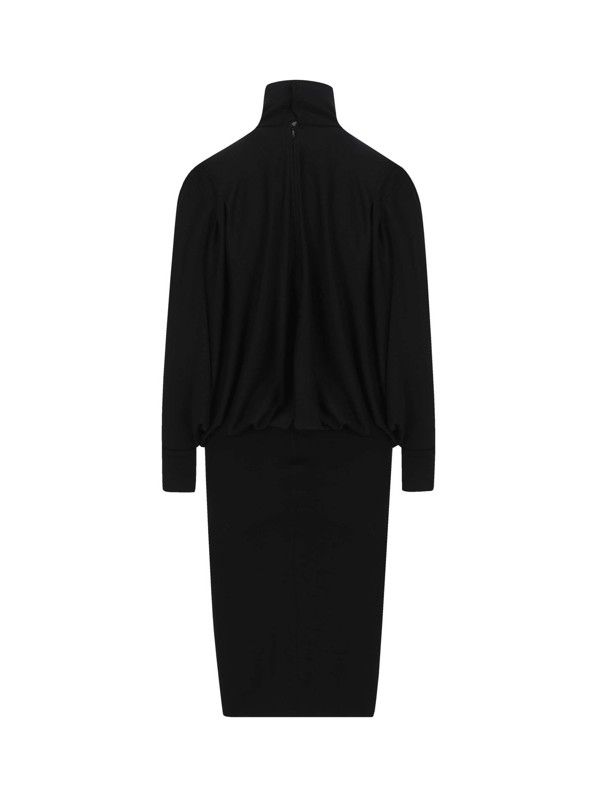 Saint Laurent オーバーサイズ タートルネック ドレス