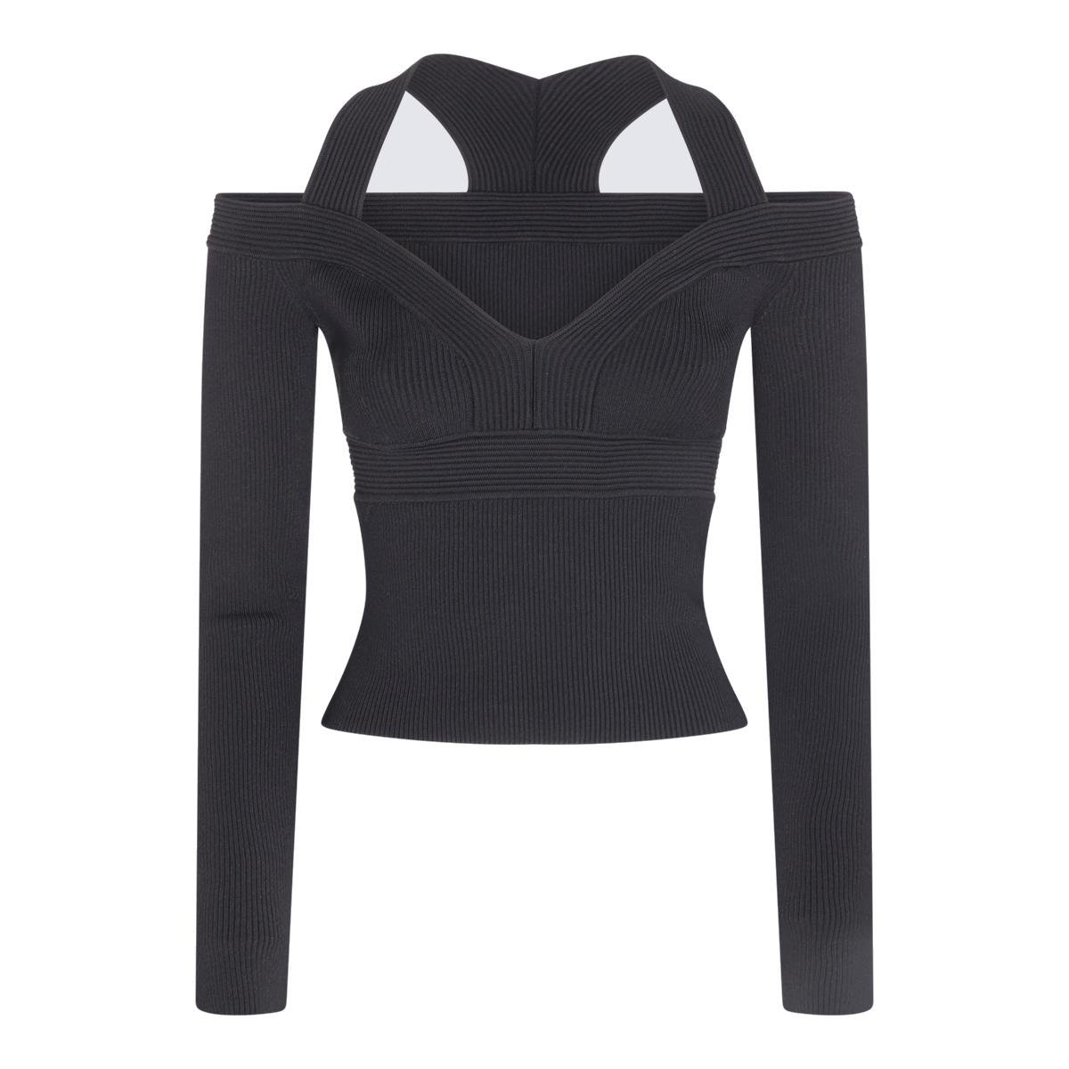 Alexander McQueen カットアウト ディテール トップ