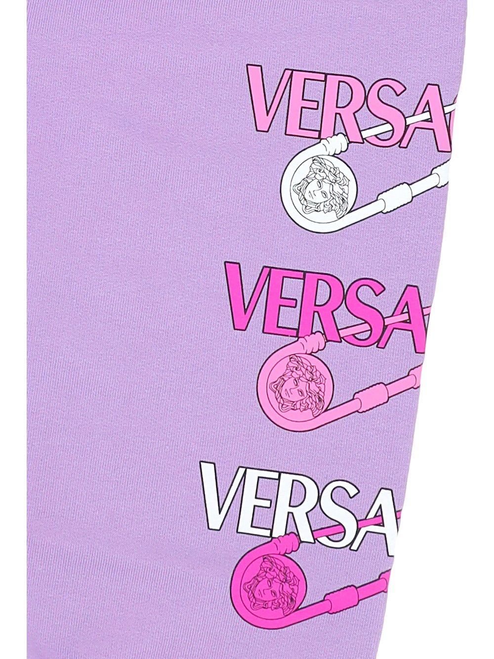 Versace Kids Logo Pin Printed Sweatpants
