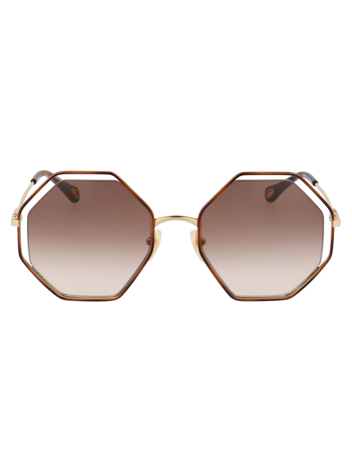 Chloé Eyewear Octagonal Frame Sunglasses