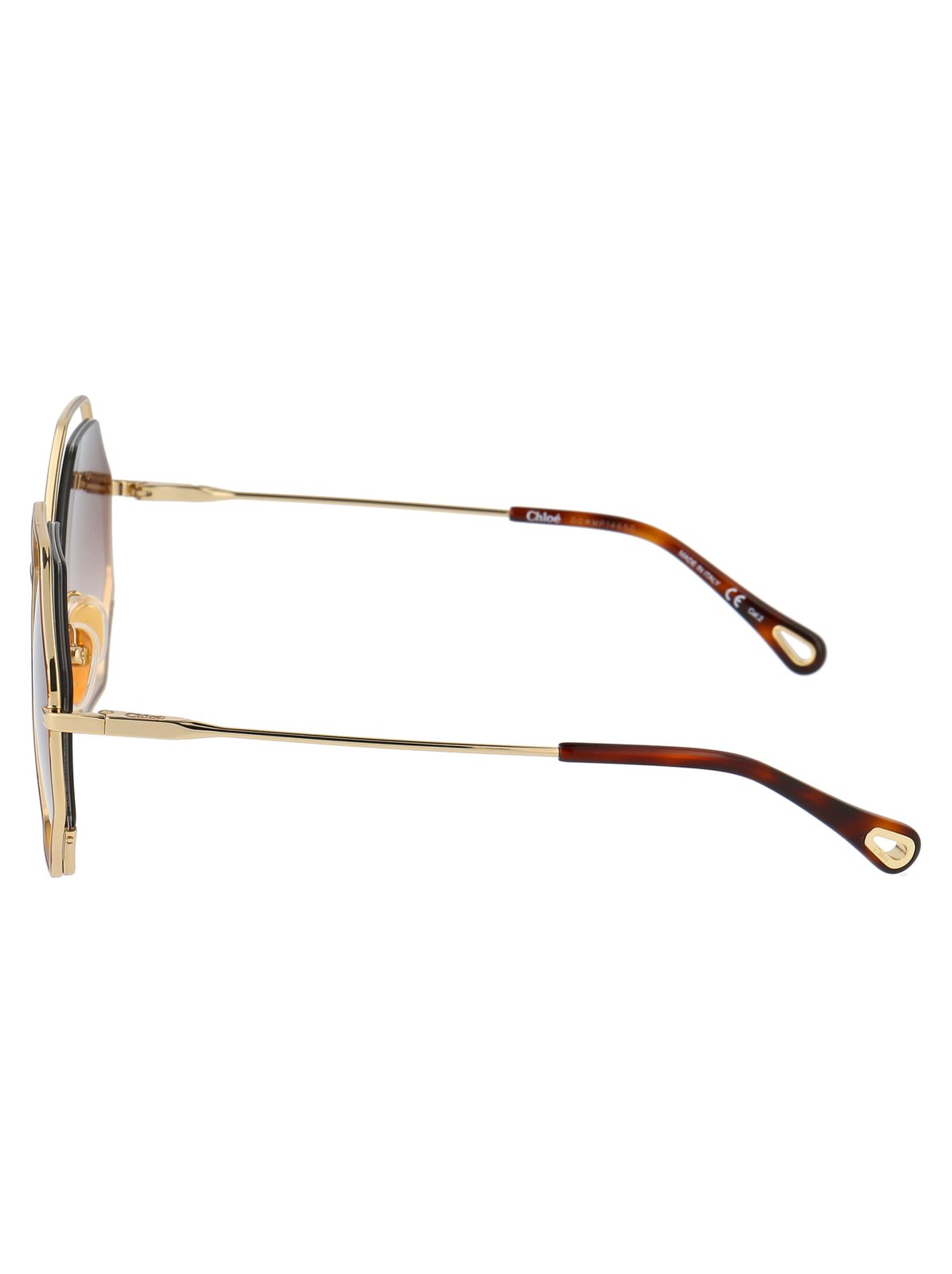 Chloé Eyewear Octagonal Frame Sunglasses