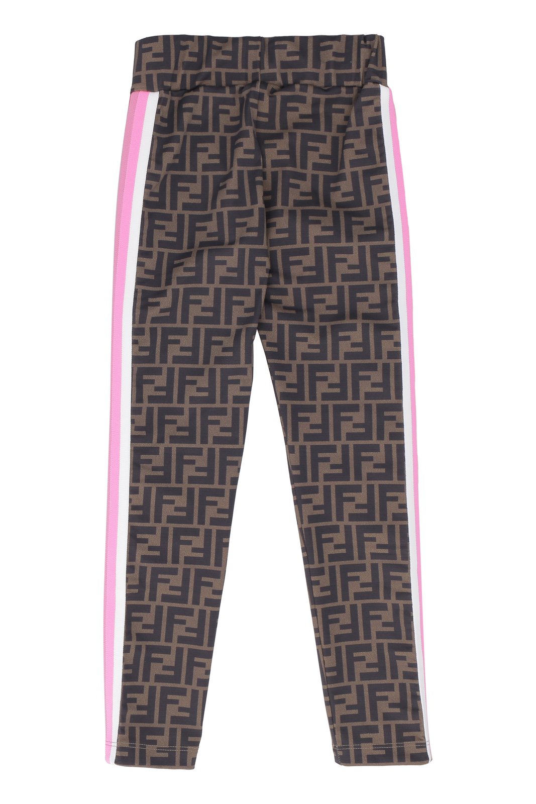 Fendi Kids FF Printed Straight Leg Leggings