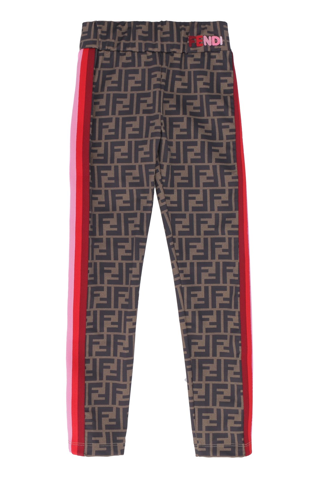 Fendi Kids FF Printed Straight Leg Leggings
