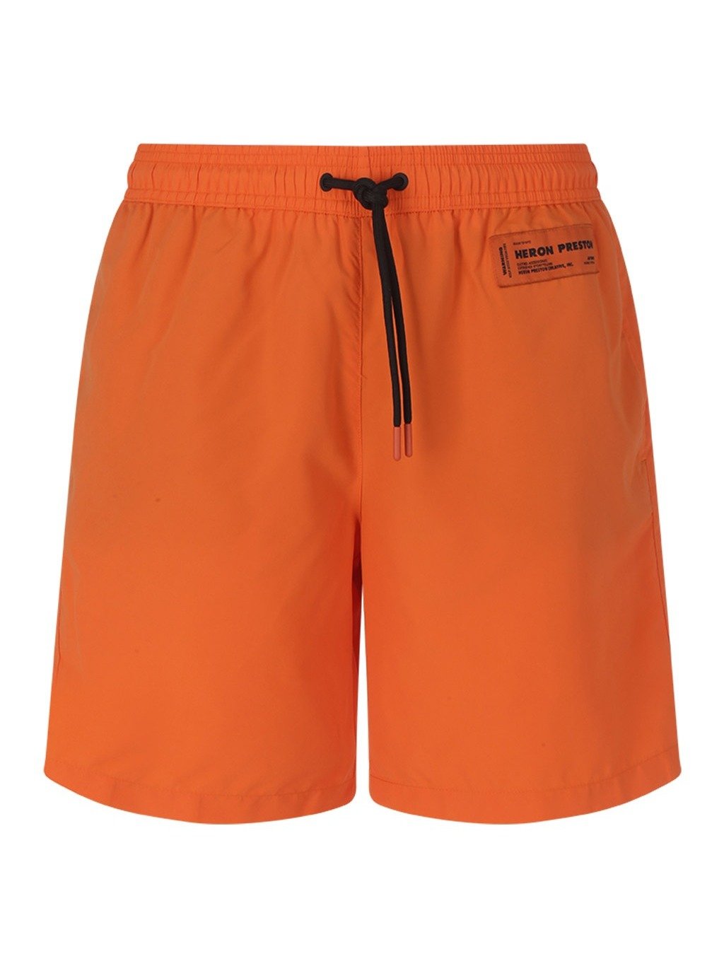 Heron Preston Logo Patch Elasticated Waistband Swim Shorts