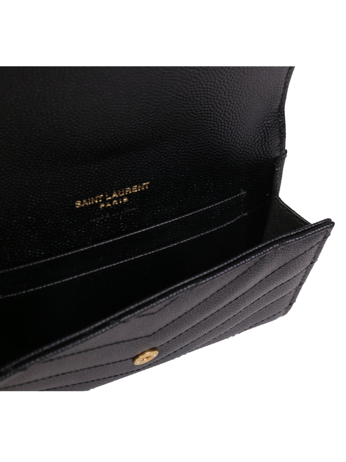 Saint Laurent Cassandre Matelassé Wallet