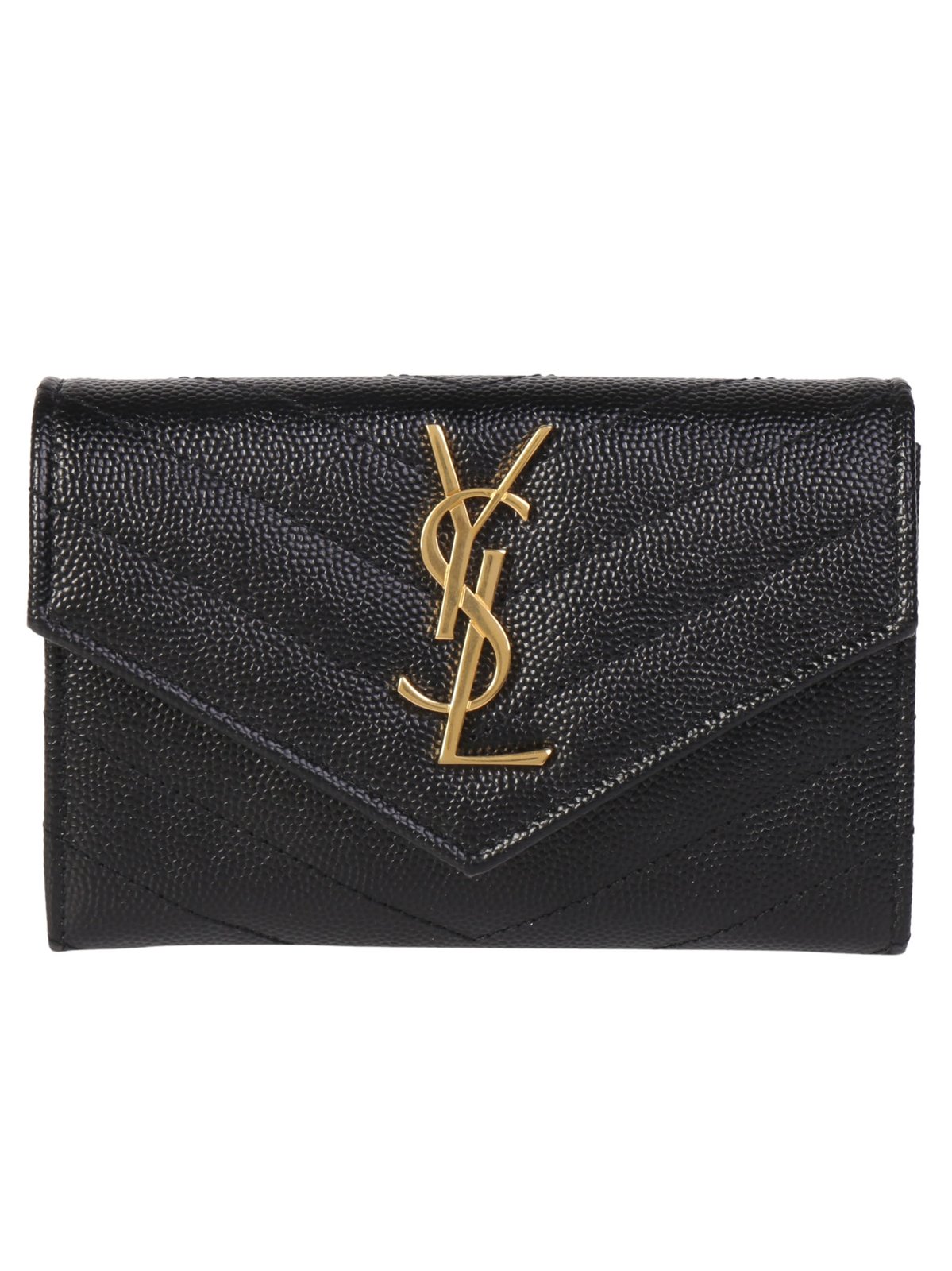 Saint Laurent Cassandre Matelassé Wallet