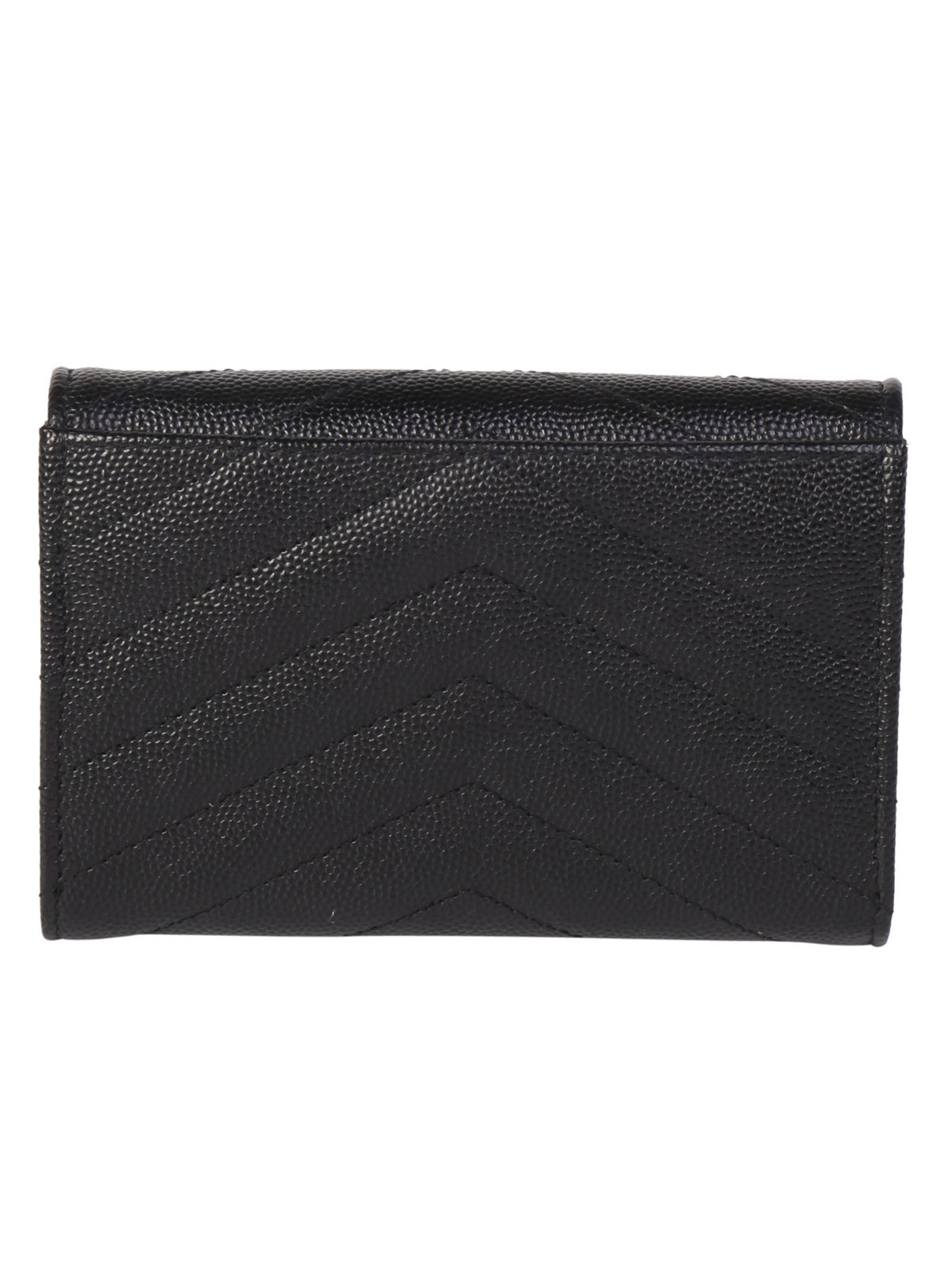 Saint Laurent Cassandre Matelassé Wallet