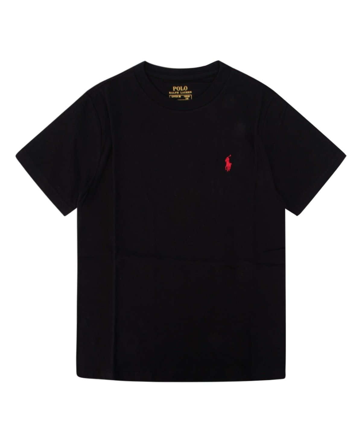 Polo Ralph Lauren 키즈 로고 자수 크루넥 티셔츠