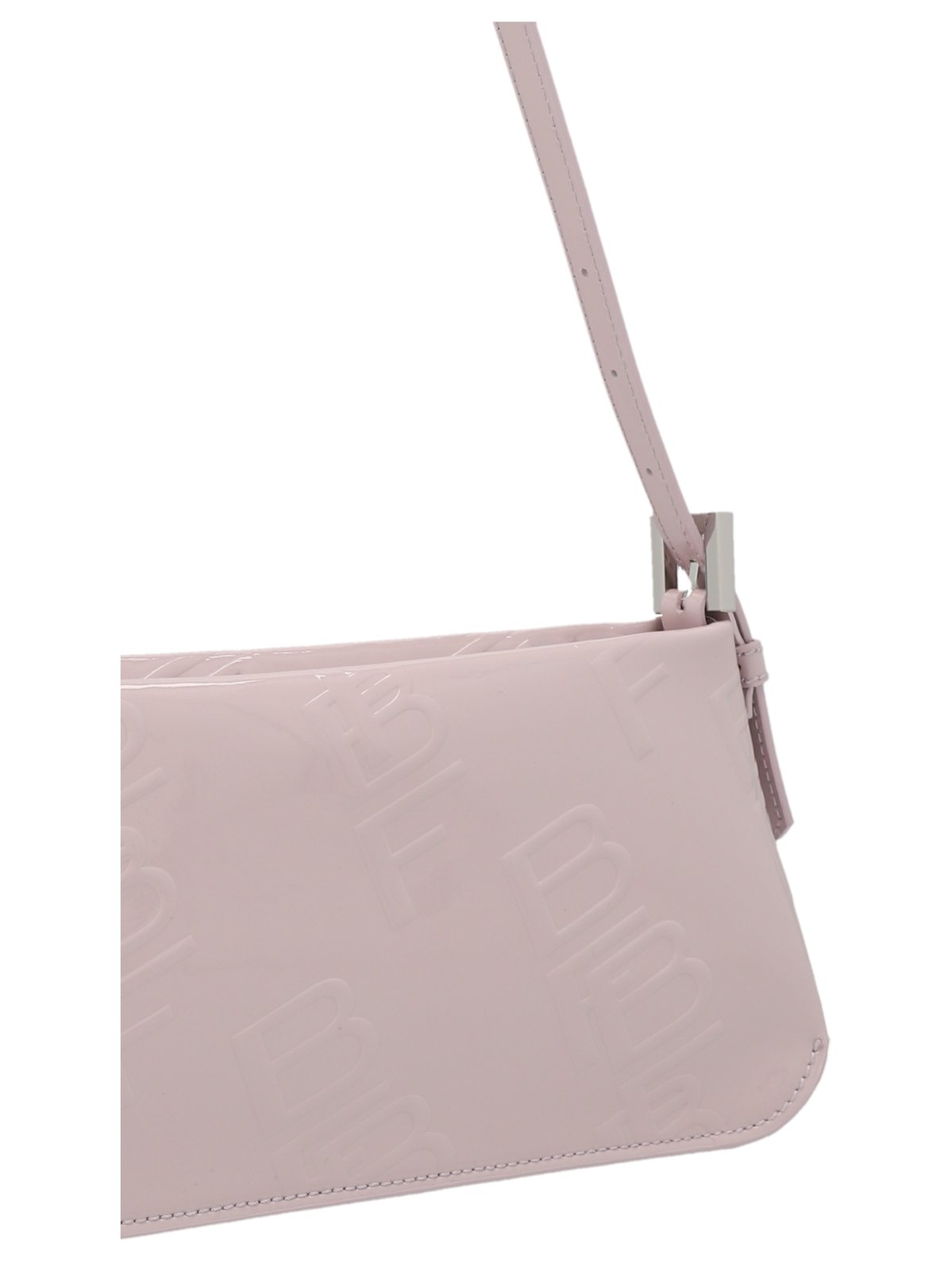 By Far Dulce Logo Embossed Shoulder Bag