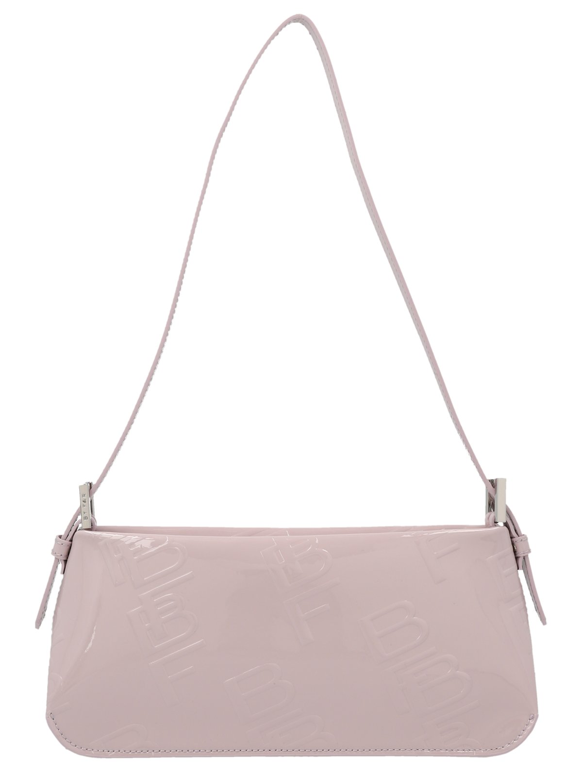 By Far Dulce Logo Embossed Shoulder Bag