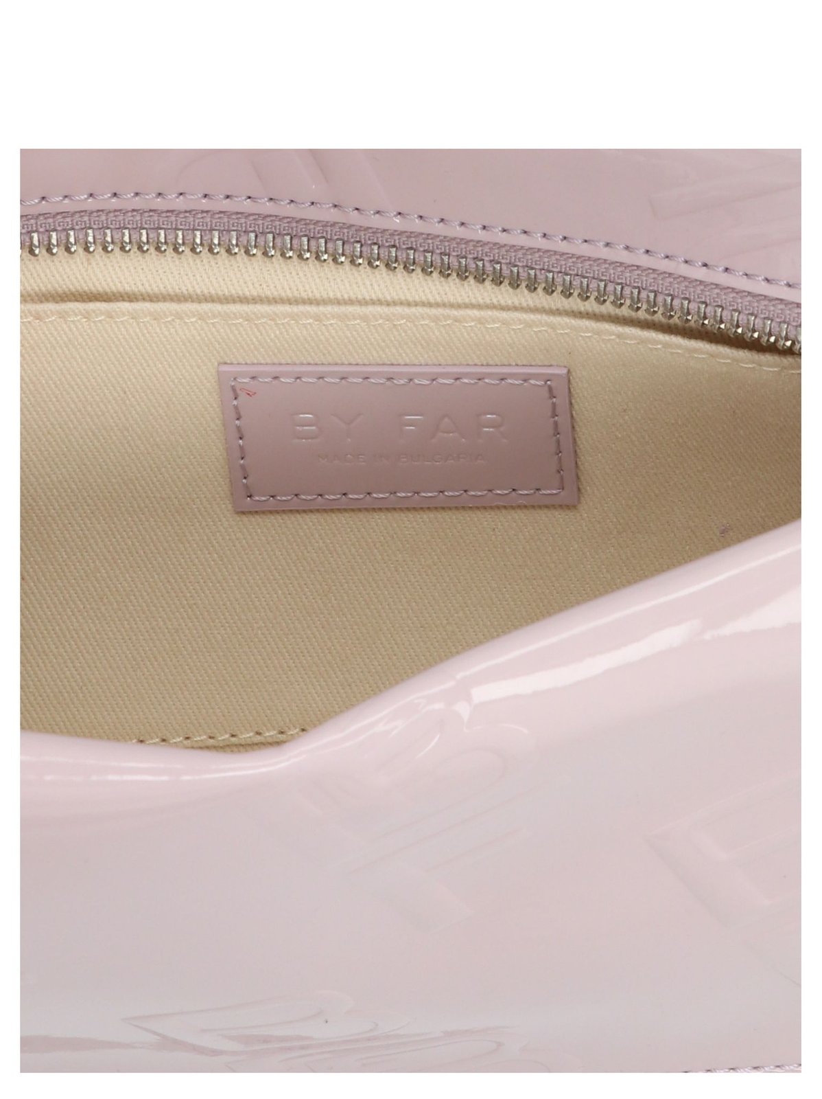 By Far Dulce Logo Embossed Shoulder Bag