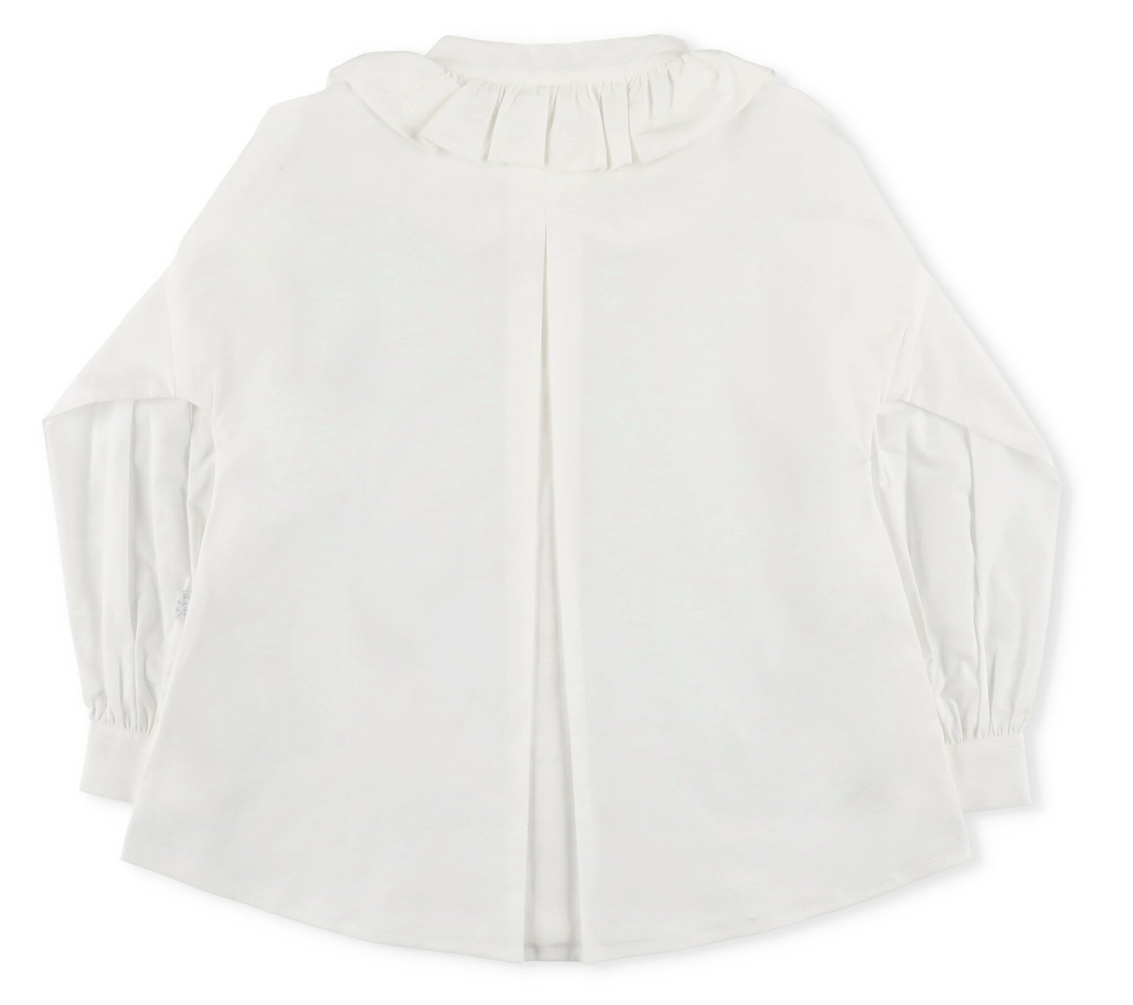 Il Gufo Button-Up Ruffled Shirt