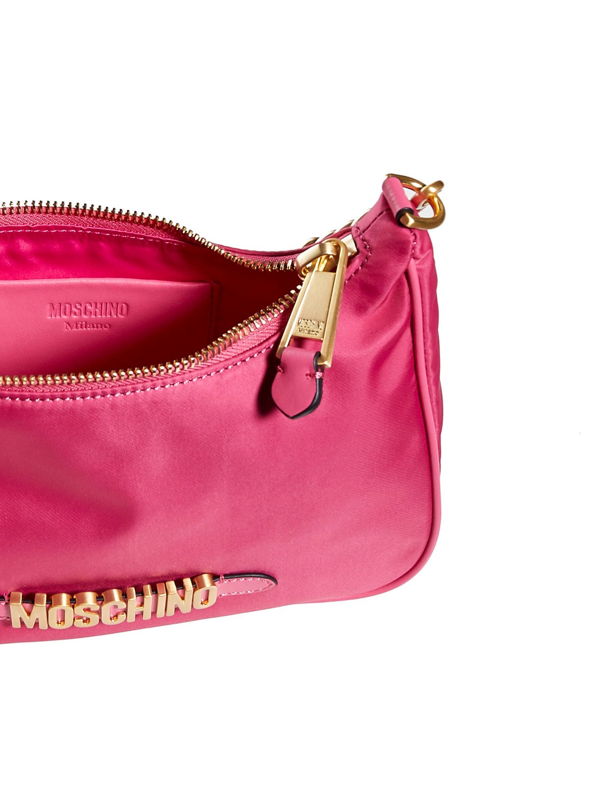 Moschino ロゴ レタリング ホーボー バッグ