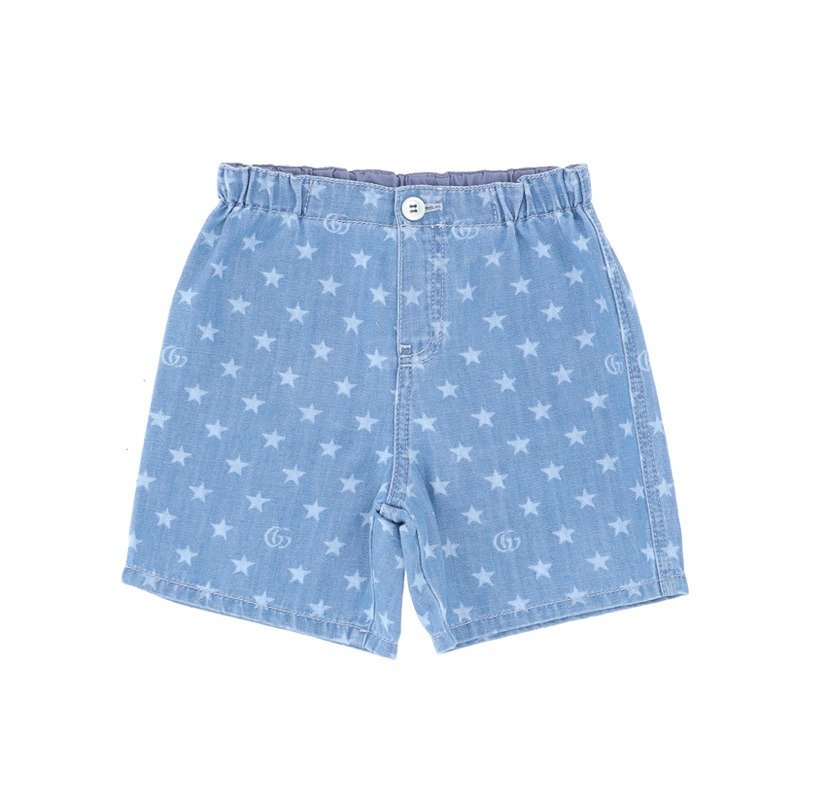 Gucci キッズ スター プリント バミューダ ショーツ