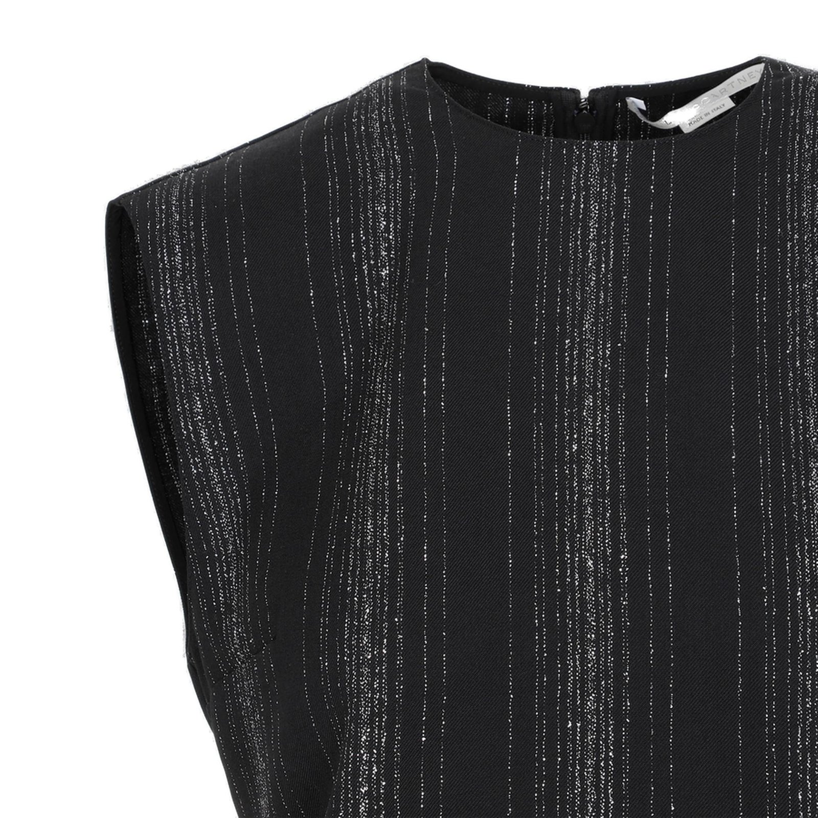 Stella McCartney Lurex 條紋圓領襯衫