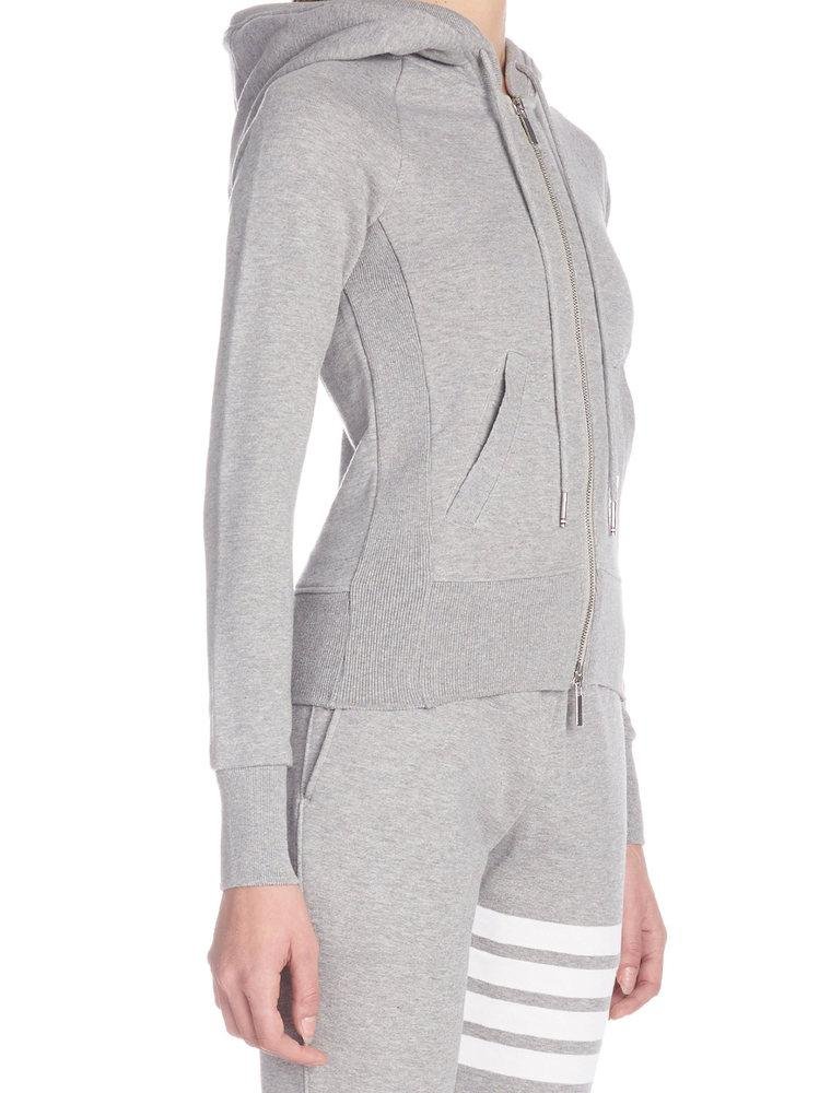 Thom Browne 四條紋拉鍊連帽衫