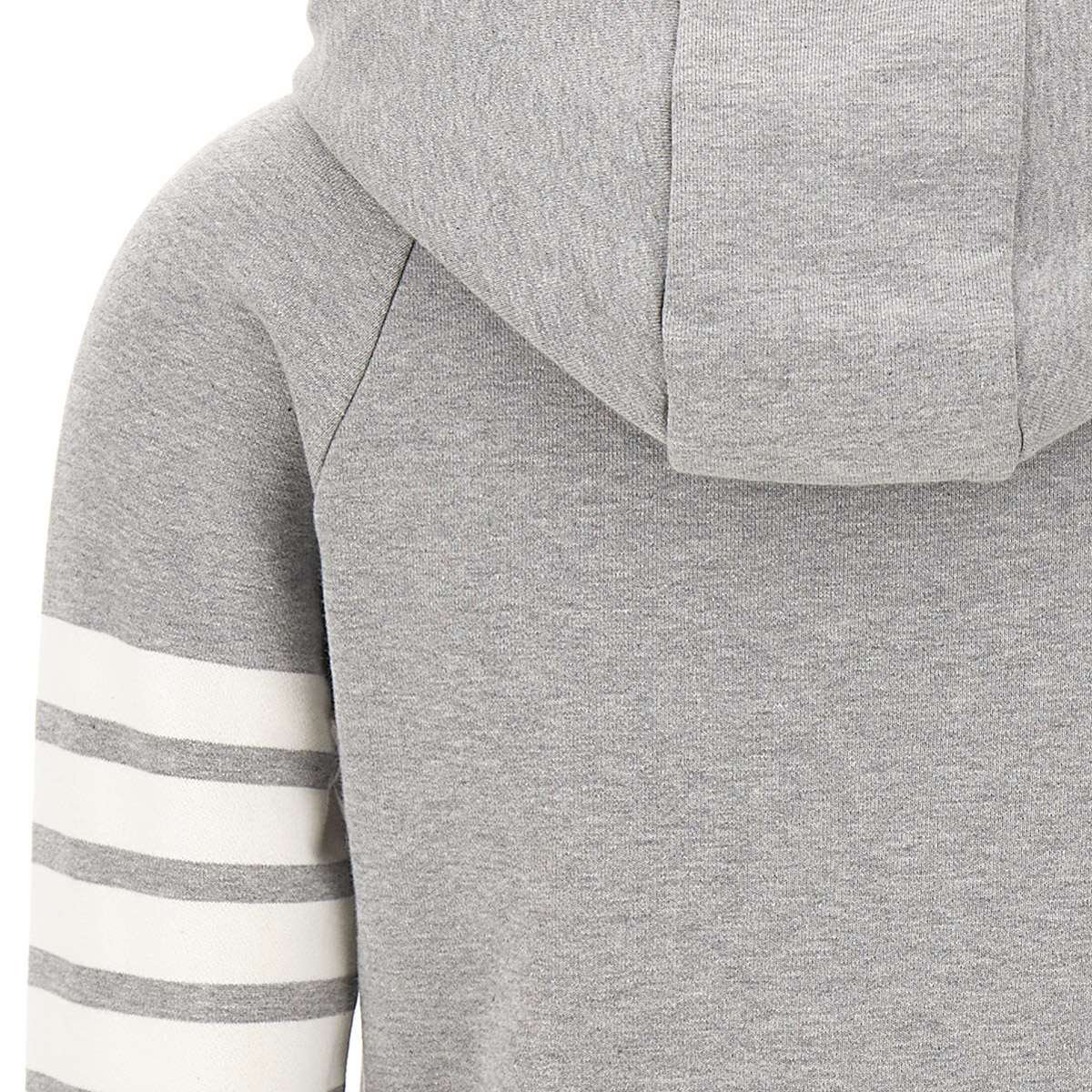 Thom Browne 四條紋拉鍊連帽衫