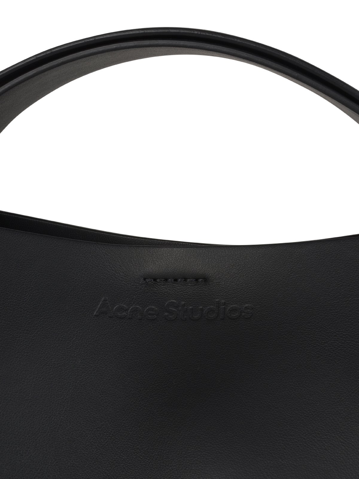 Acne Studios Musubi Logo Embossed Mini Top Handle Bag