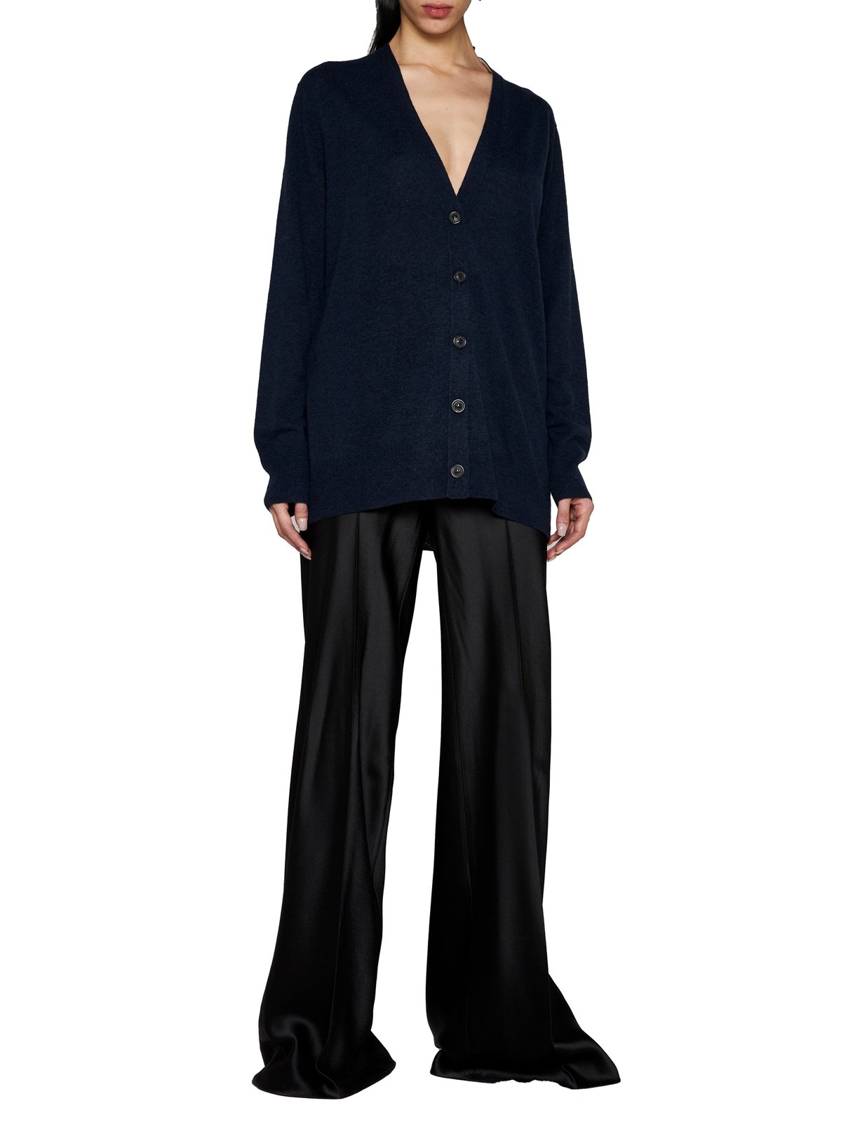 Maison Margiela V-Neck Long-Sleeved Cardigan