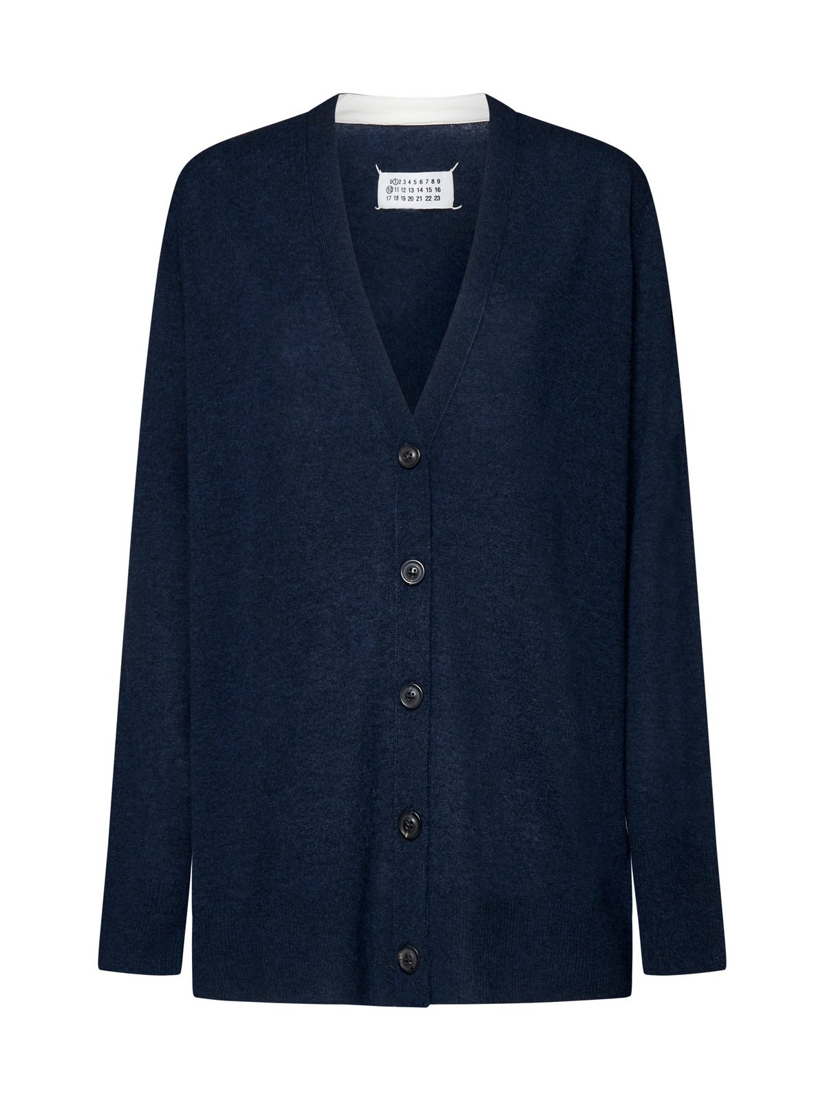 Maison Margiela V-Neck Long-Sleeved Cardigan