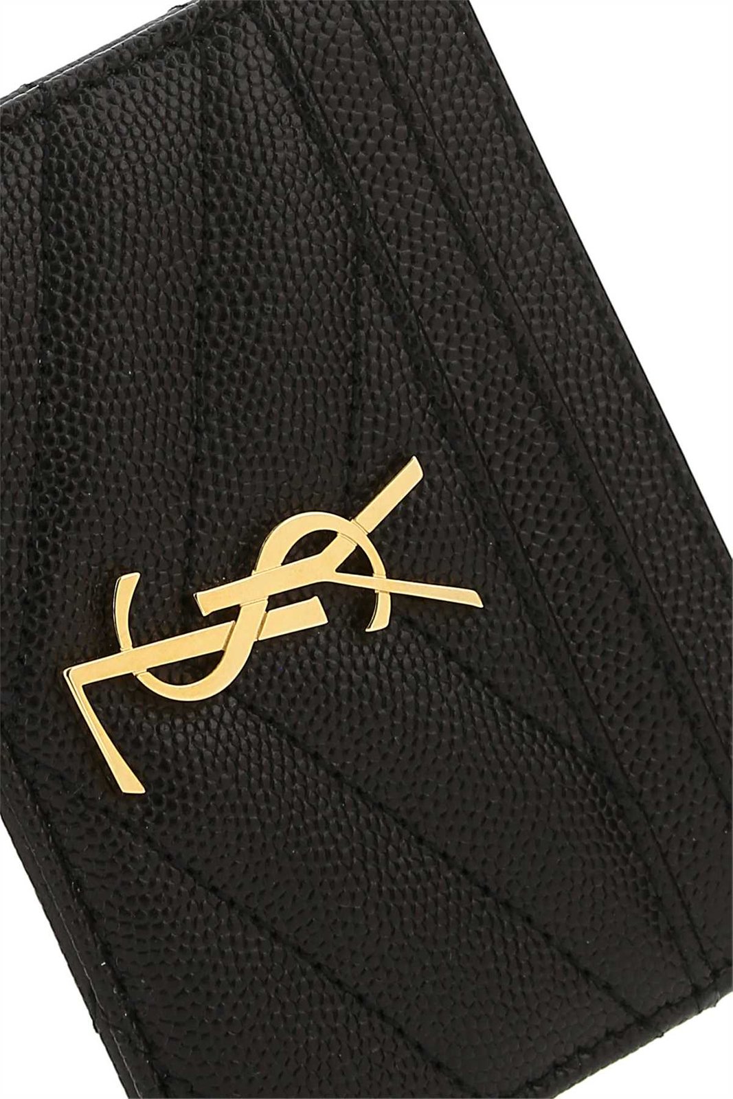 Saint Laurent Cassandre Quilted Cardholder