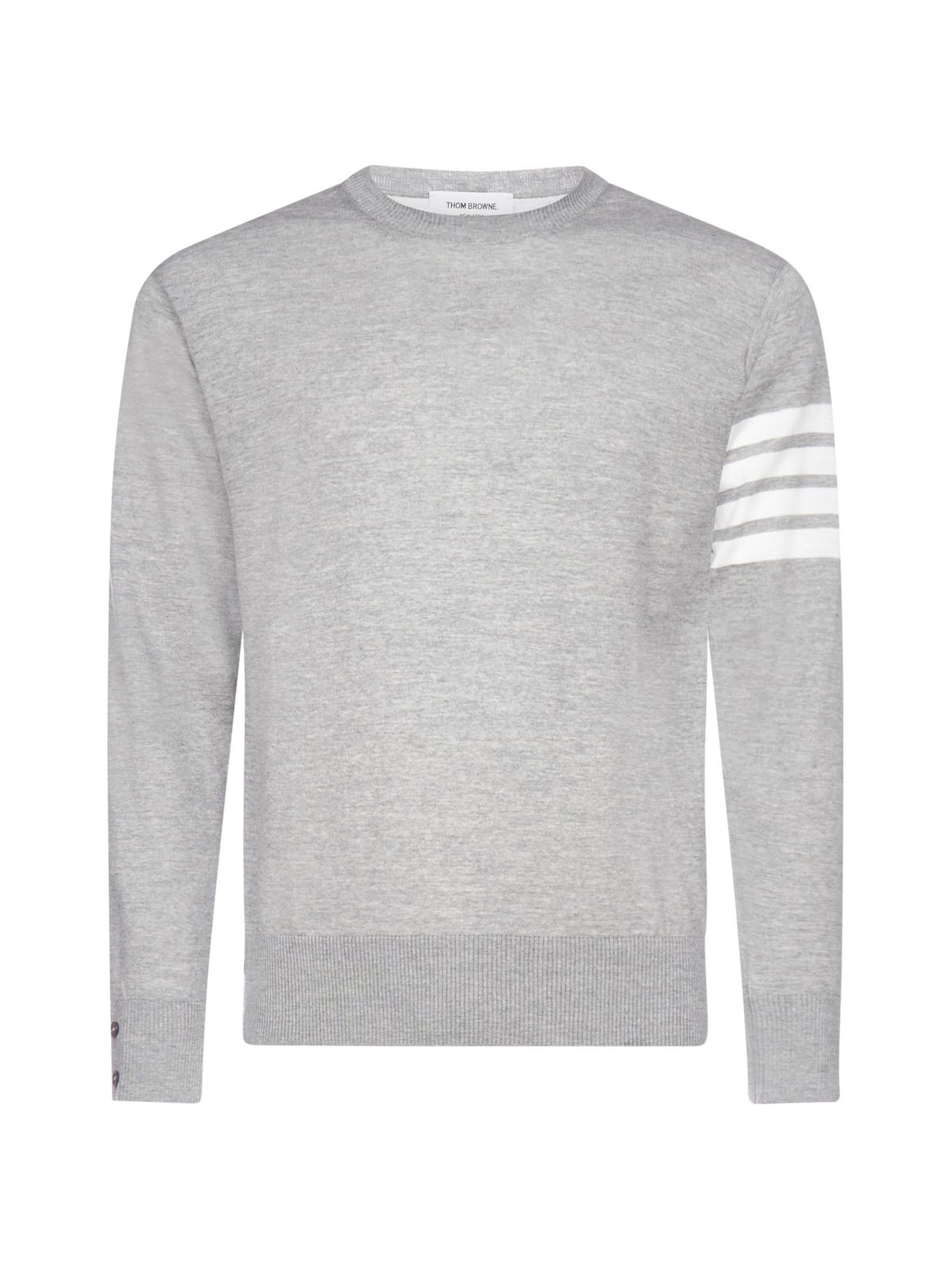 Thom Browne 4-Bar Striped Sweater