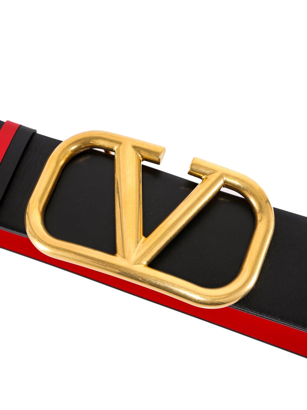Valentino VLogo Reversible Buckle Belt