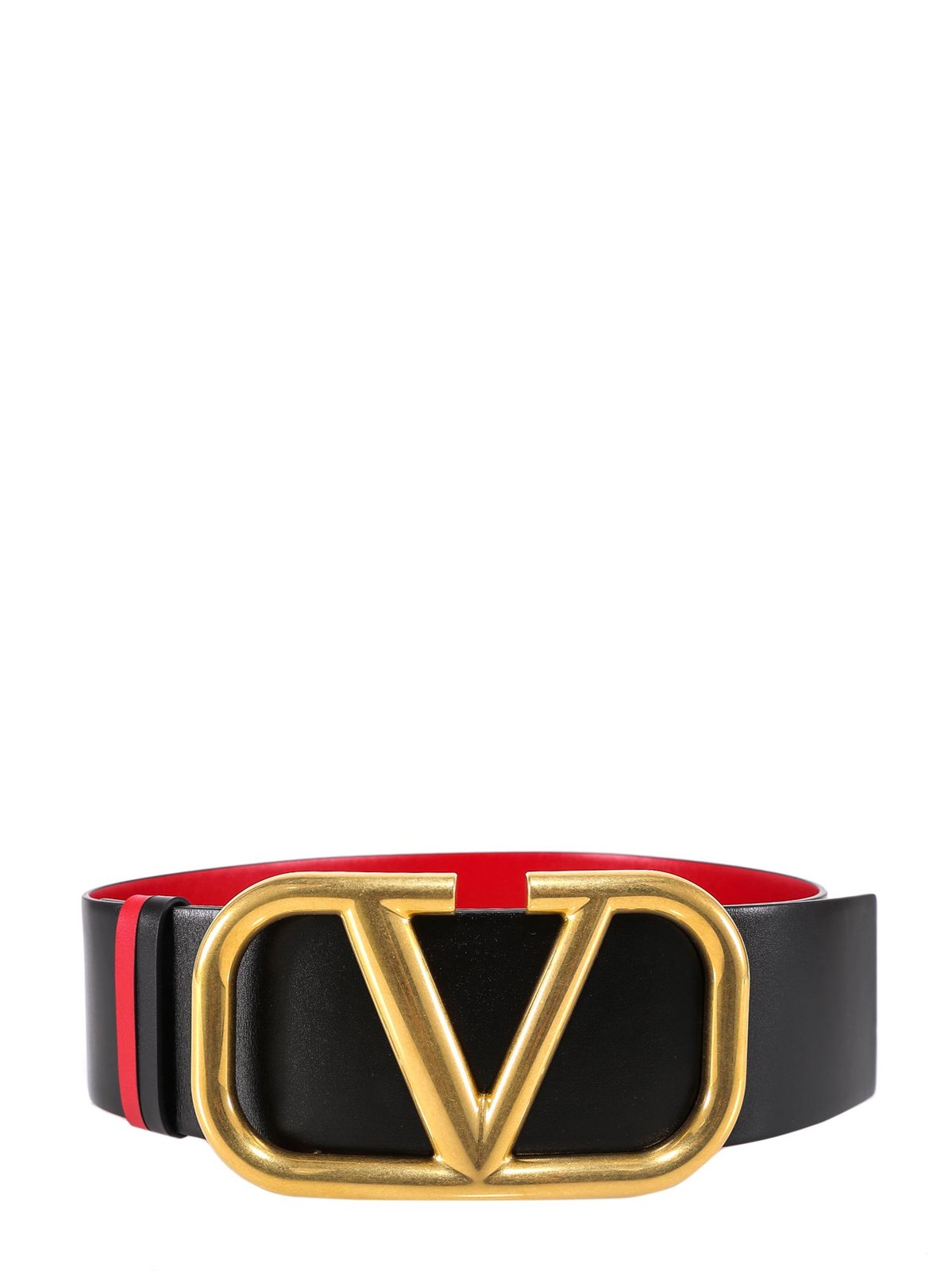 Valentino VLogo Reversible Buckle Belt