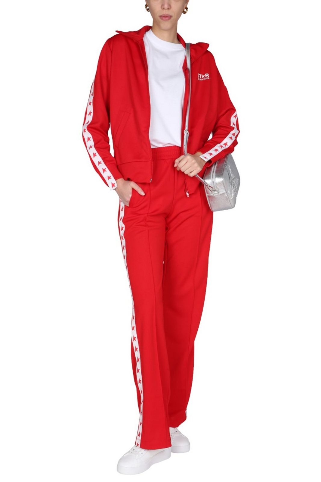 Golden Goose Deluxe Brand Star Logo Printed Jacket