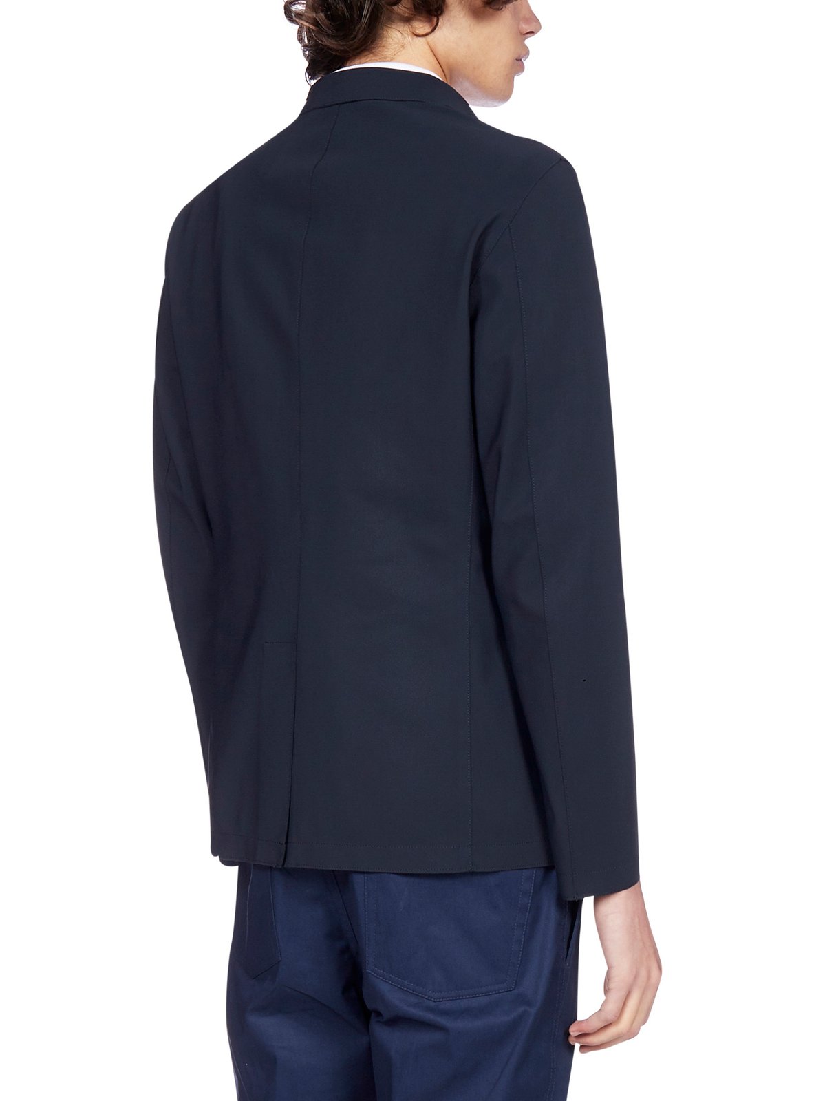 Herno Slim Fit Single-Breasted Blazer