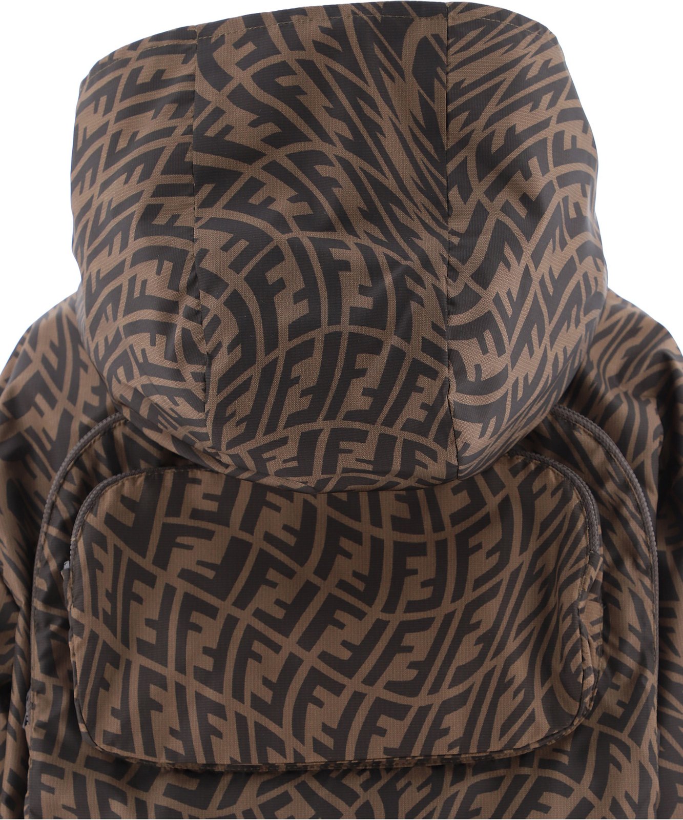 Fendi Kids FF Vertigo Hooded Jacket