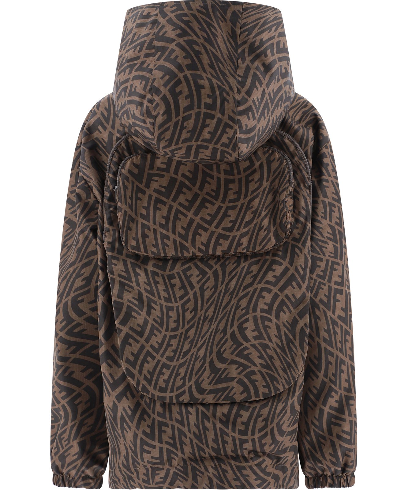 Fendi Kids FF Vertigo Hooded Jacket