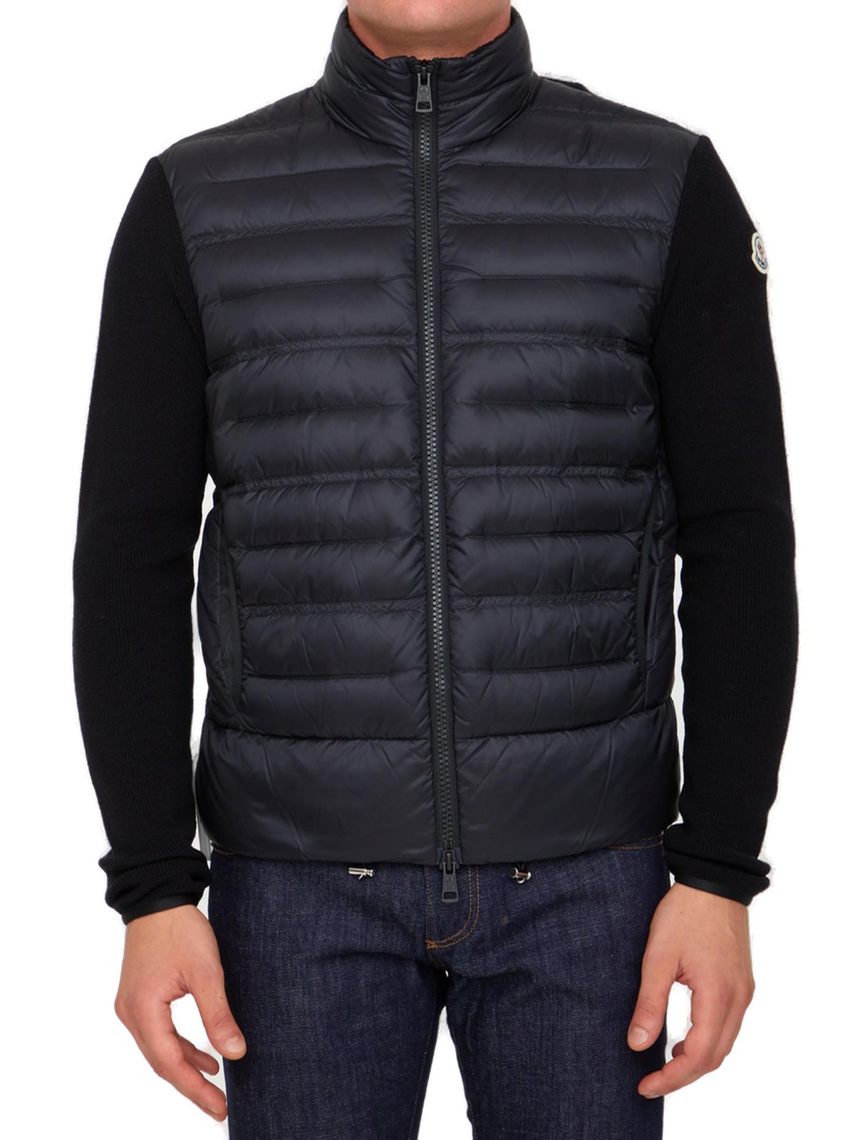 Moncler Zip-Up Long-Sleeved Jacket