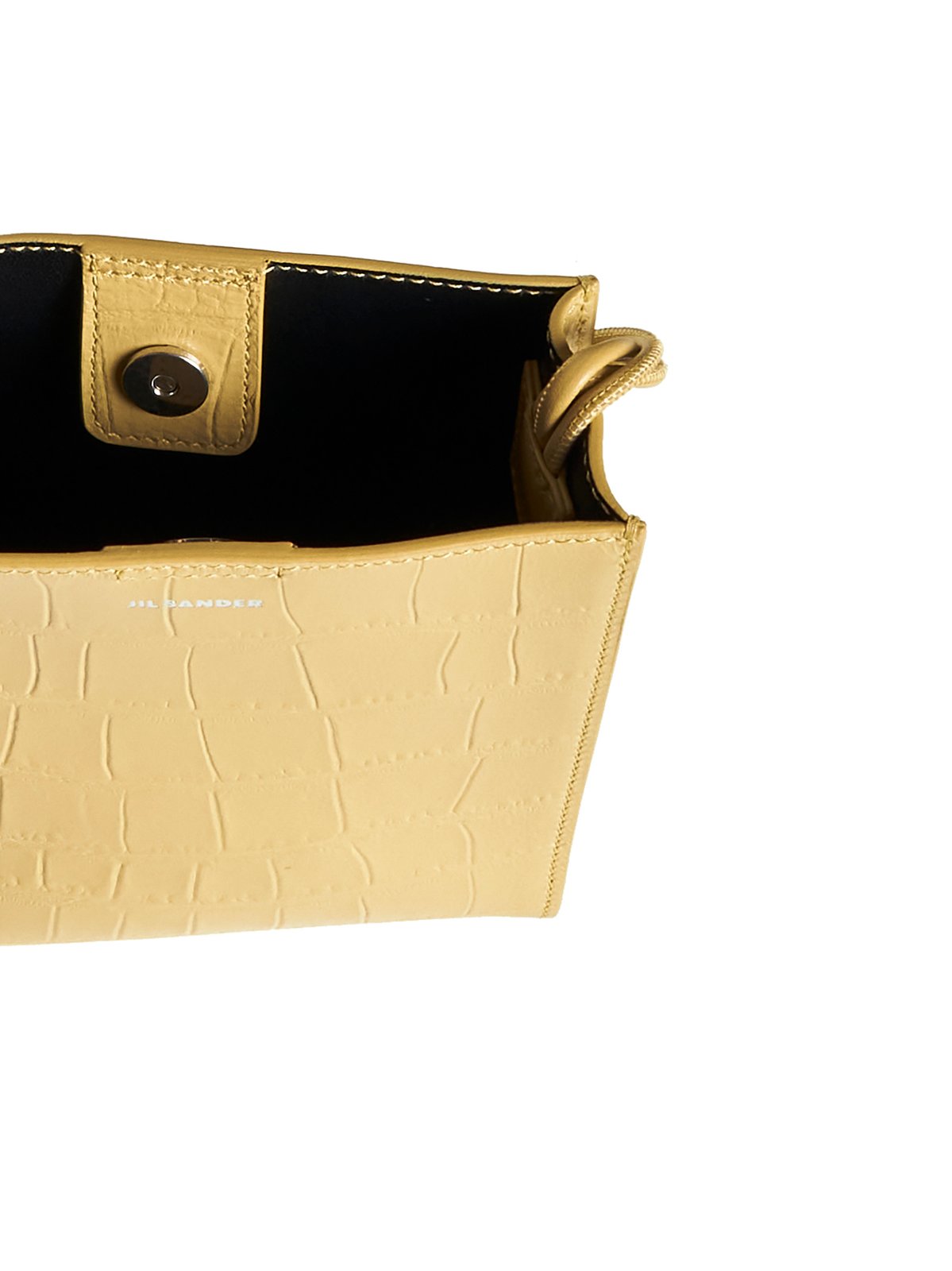 Jil Sander Logo Printed Shoulder Bag