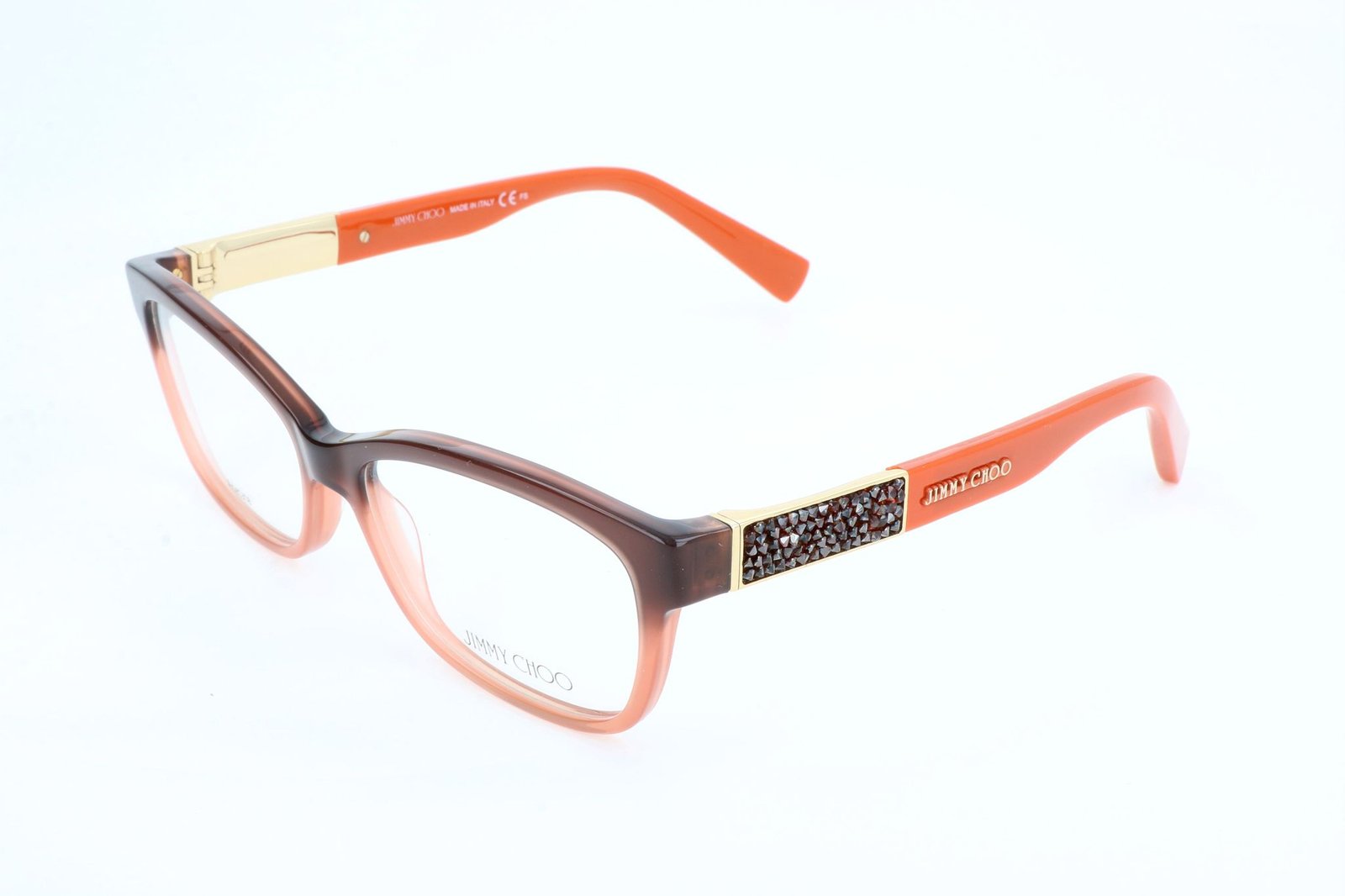 Jimmy Choo Eyewear Rectangular Frame Glasses