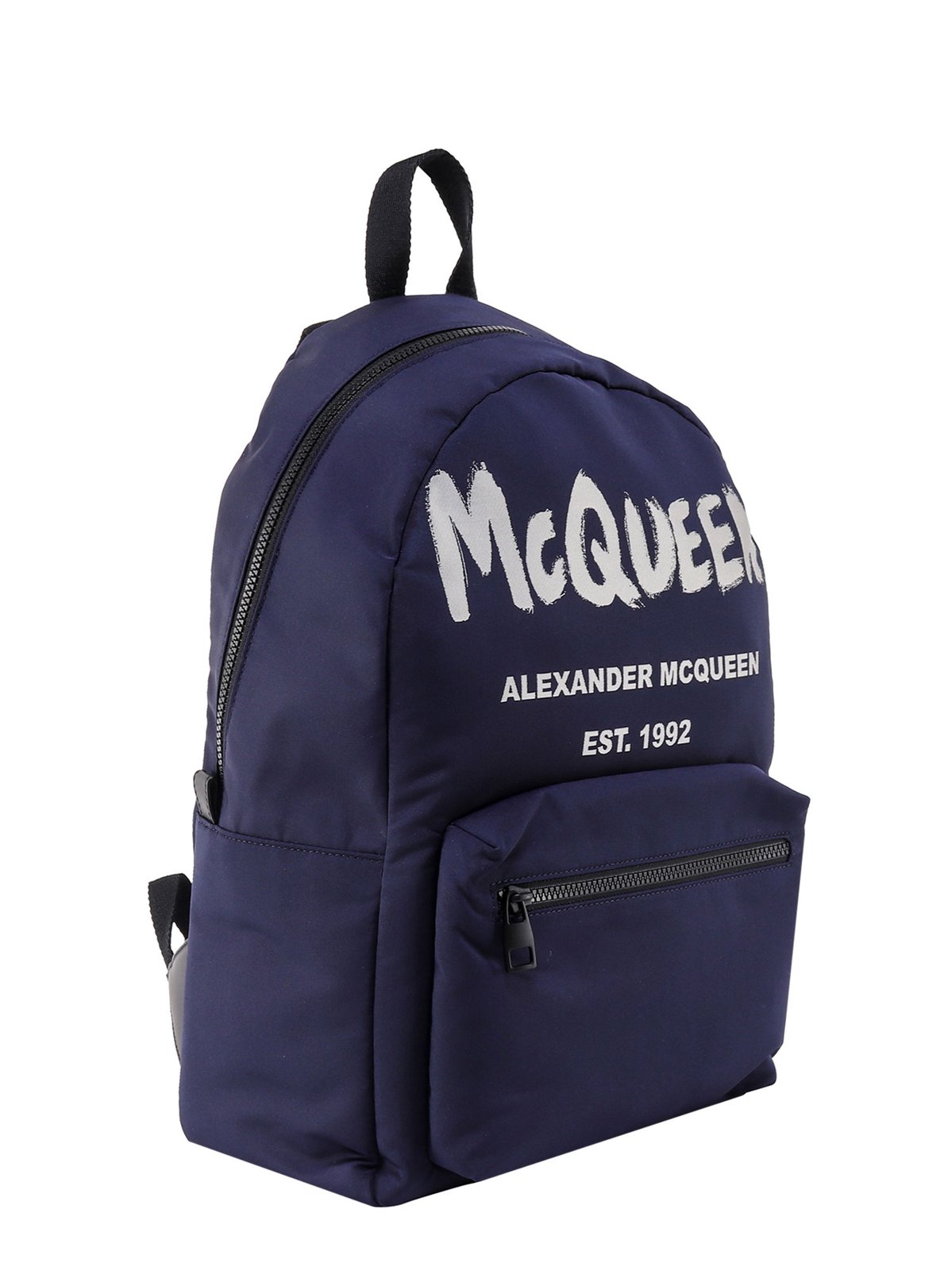 Alexander McQueen Metropolitan Grafitti Logo Backpack