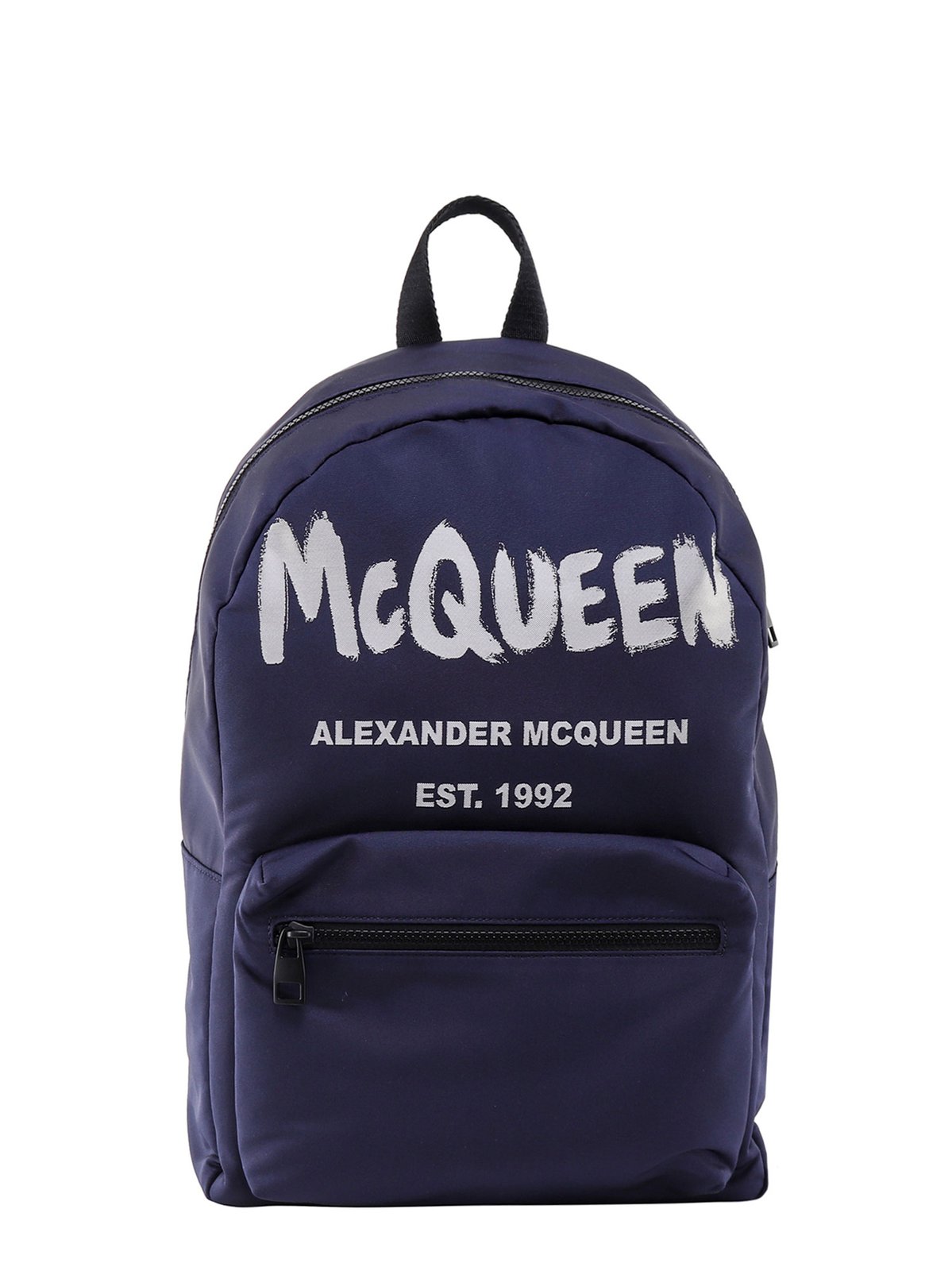 Alexander McQueen Metropolitan Grafitti Logo Backpack
