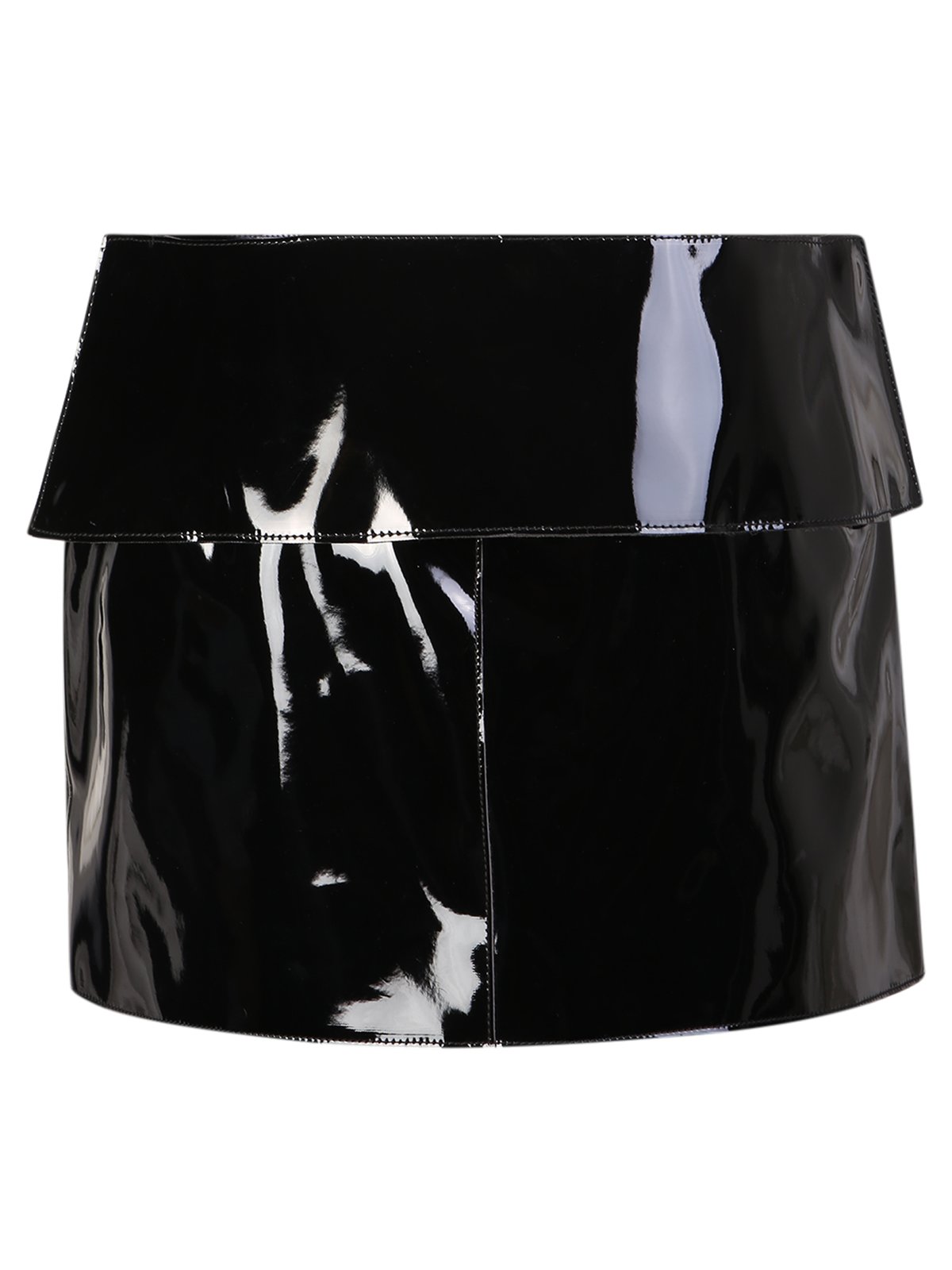 1017 ALYX 9SM Logo Embroidered High-Shine Mini Skirt