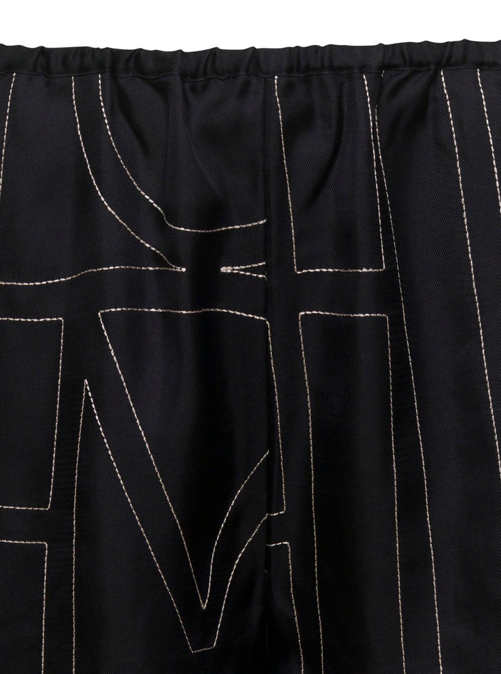 Totême Geometric Printed Elasticated Waistband Shorts