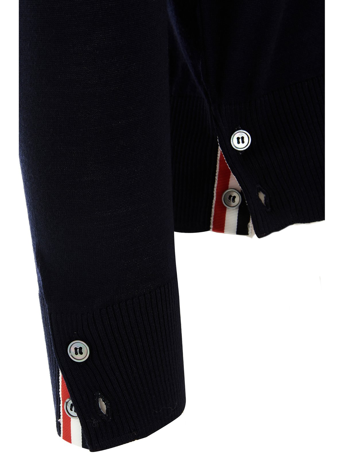 Thom Browne 4-Bar Striped Sweater