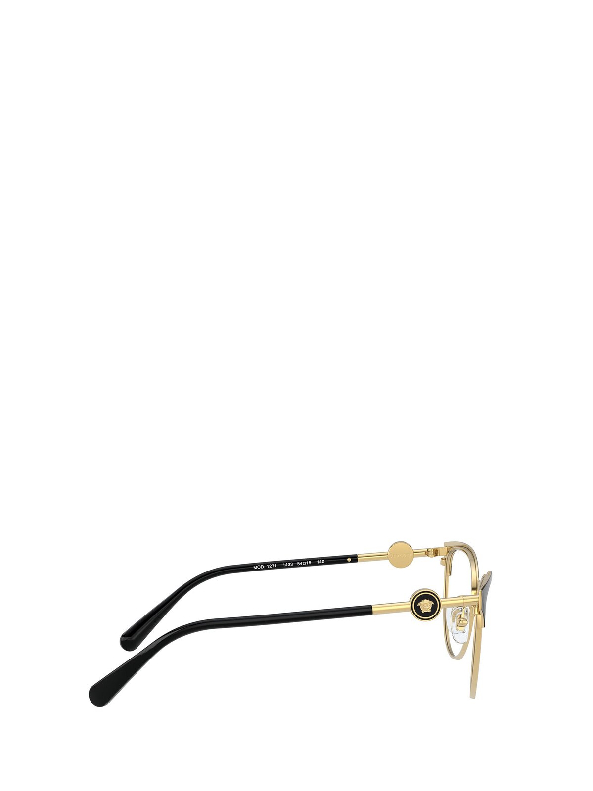 Versace Eyewear Logo Plaque Cat-Eye Frame Glasses