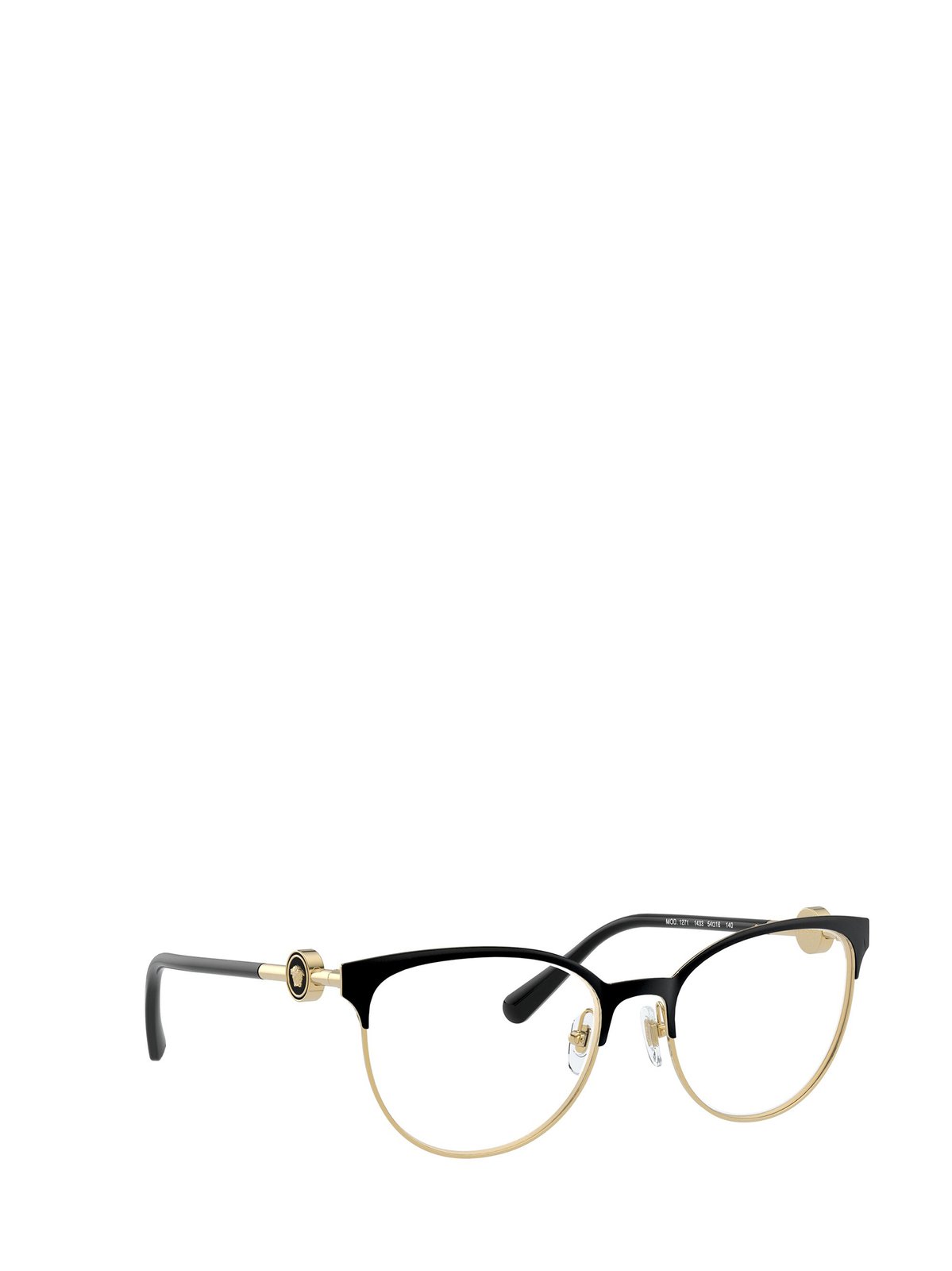 Versace Eyewear Logo Plaque Cat-Eye Frame Glasses