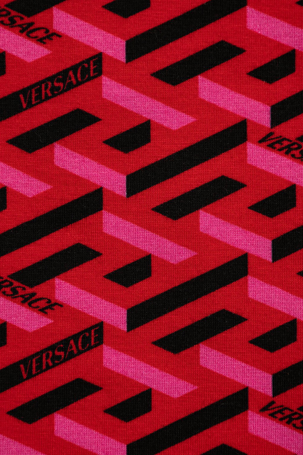 Versace Kids All-Over Printed Leggings